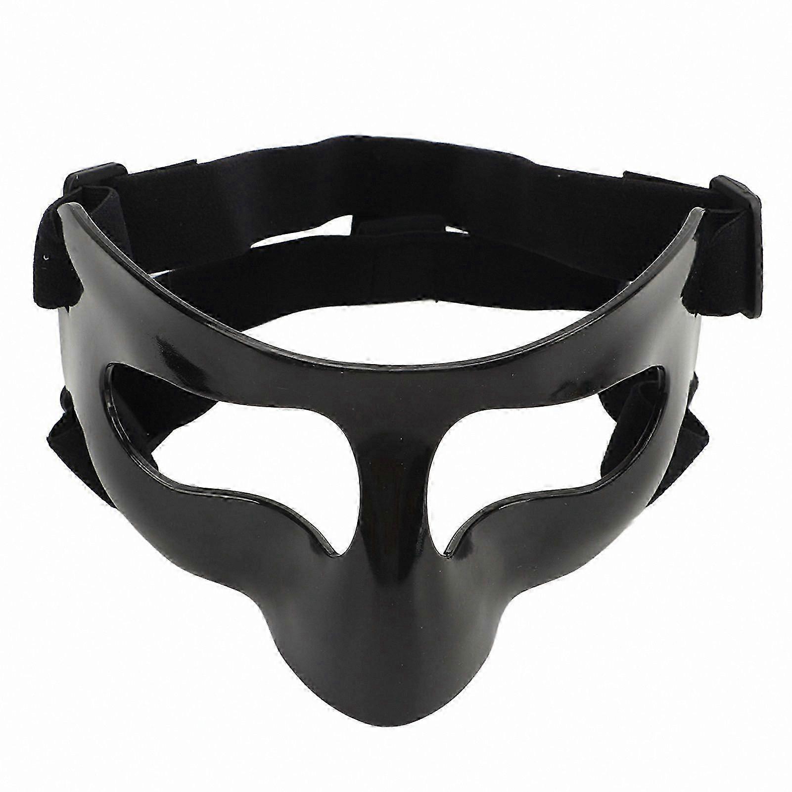 Adjustable Elastic Strap Face Shield for Nose Protection Impact Resistant Broken Nose Guard with Comfort Fit