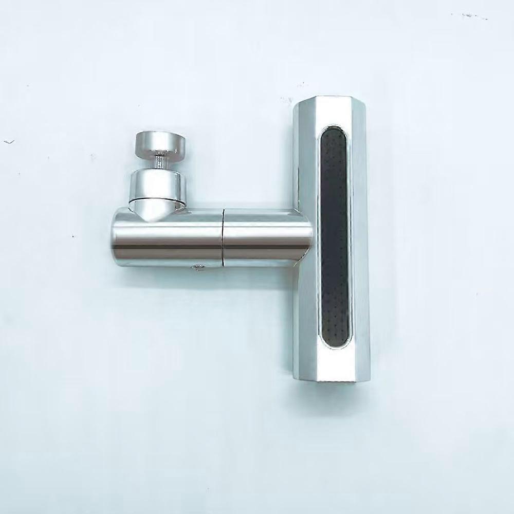 Waterfall Three-mode Swivel Extension Faucet Splash-proof Nozzle Sink Multi-function Kitchen Faucet Bubbler Extension Adapter