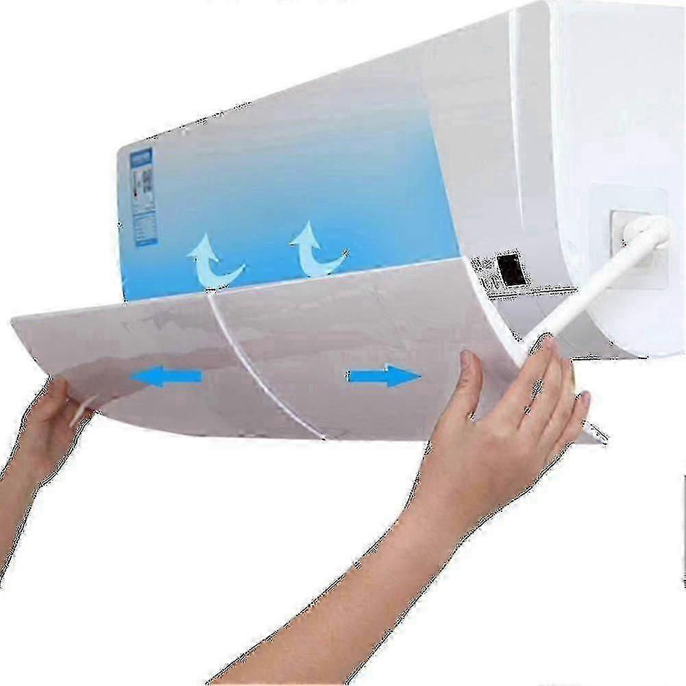 Anti Direct Blowing Retractable Air Conditioner Shield Wind Deflector Baffle-yu 25-26