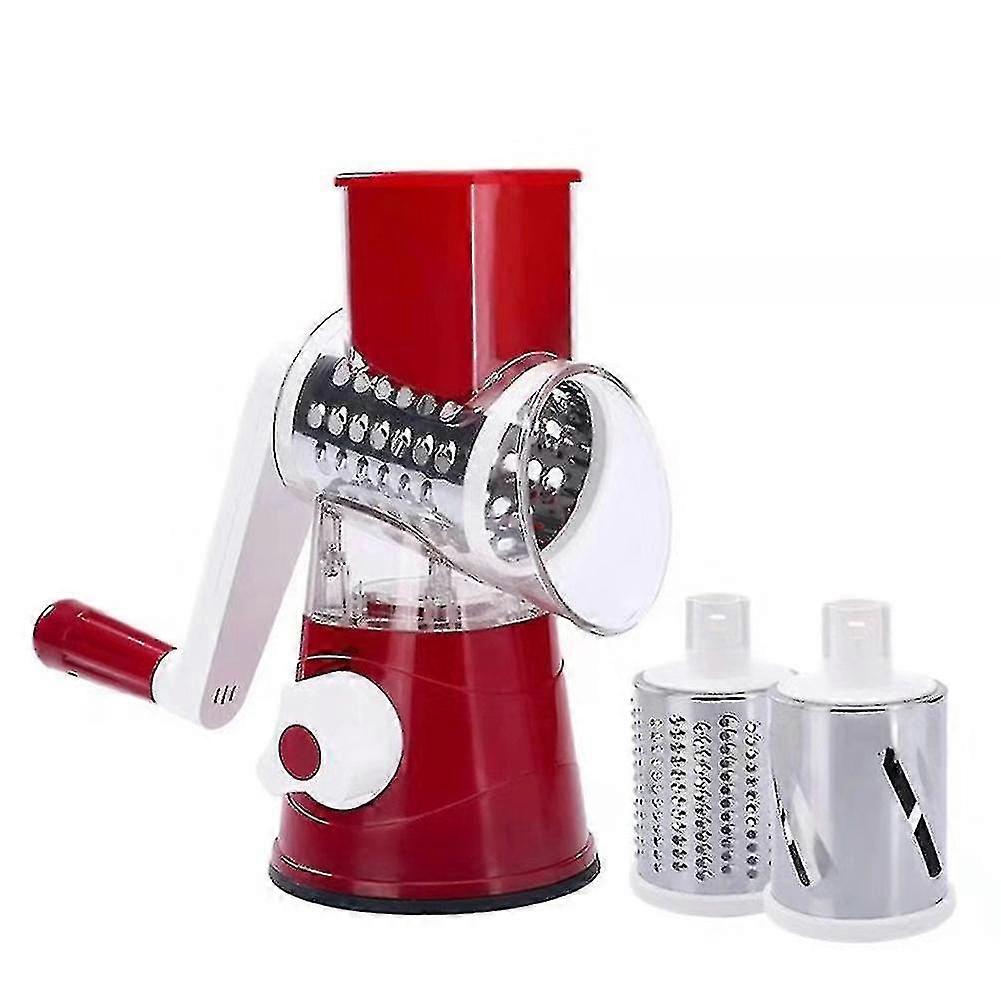 3-in-1 Multifunktions-Gemüseschneider Handkurbel Slicer Zwiebelschneider Chopper Küche Gadgets