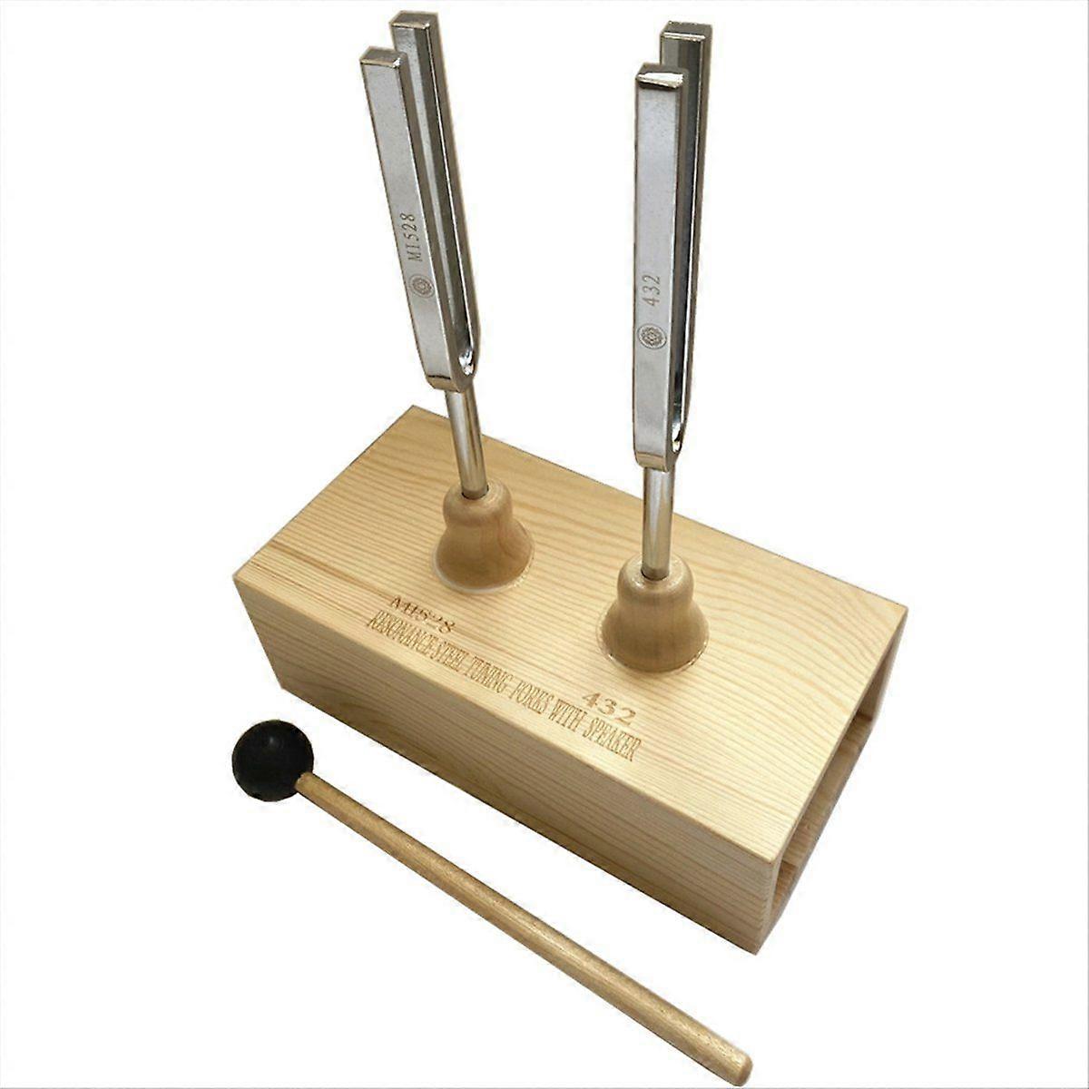 432Hz 528Hz Tuning Fork Weighted Diapason Tuning Forks for Resonance Tunings Fork Percussion Instru