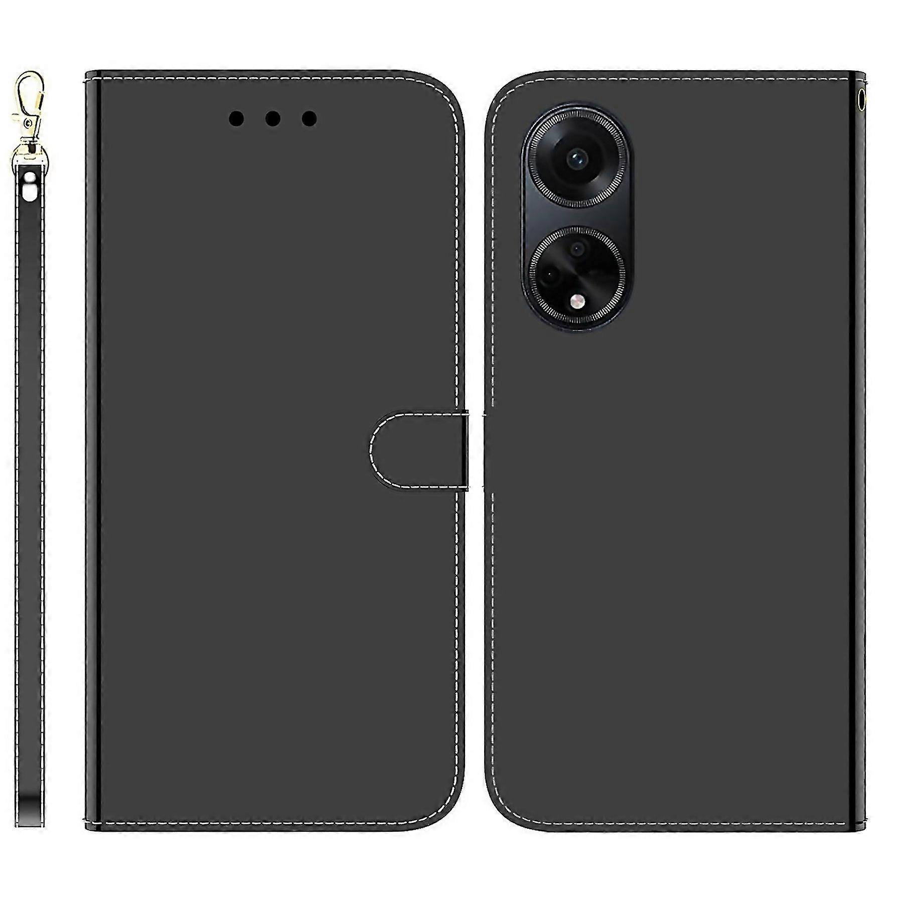 For Imitated Mirror Surface Leather Phone