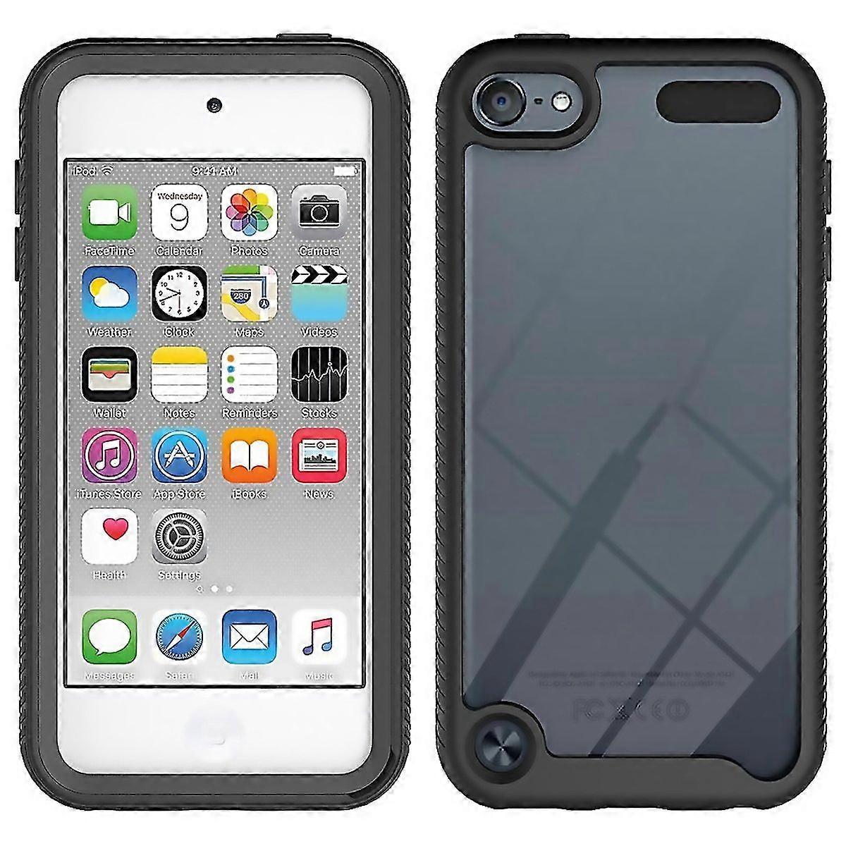 For Twolayer Design Shockproof Pc Tpu Protective Case For Ipod Touch 5 6