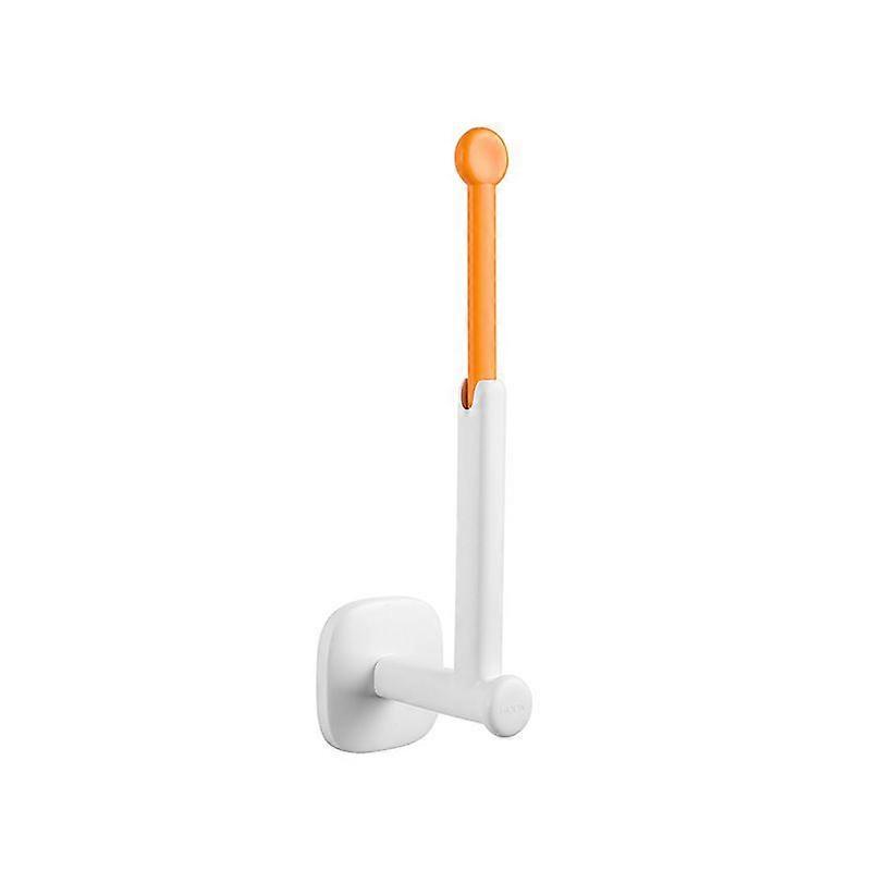 Adhesive Hooks Wall Hooks Multifunction Rotatable (orange) Betterlifefg