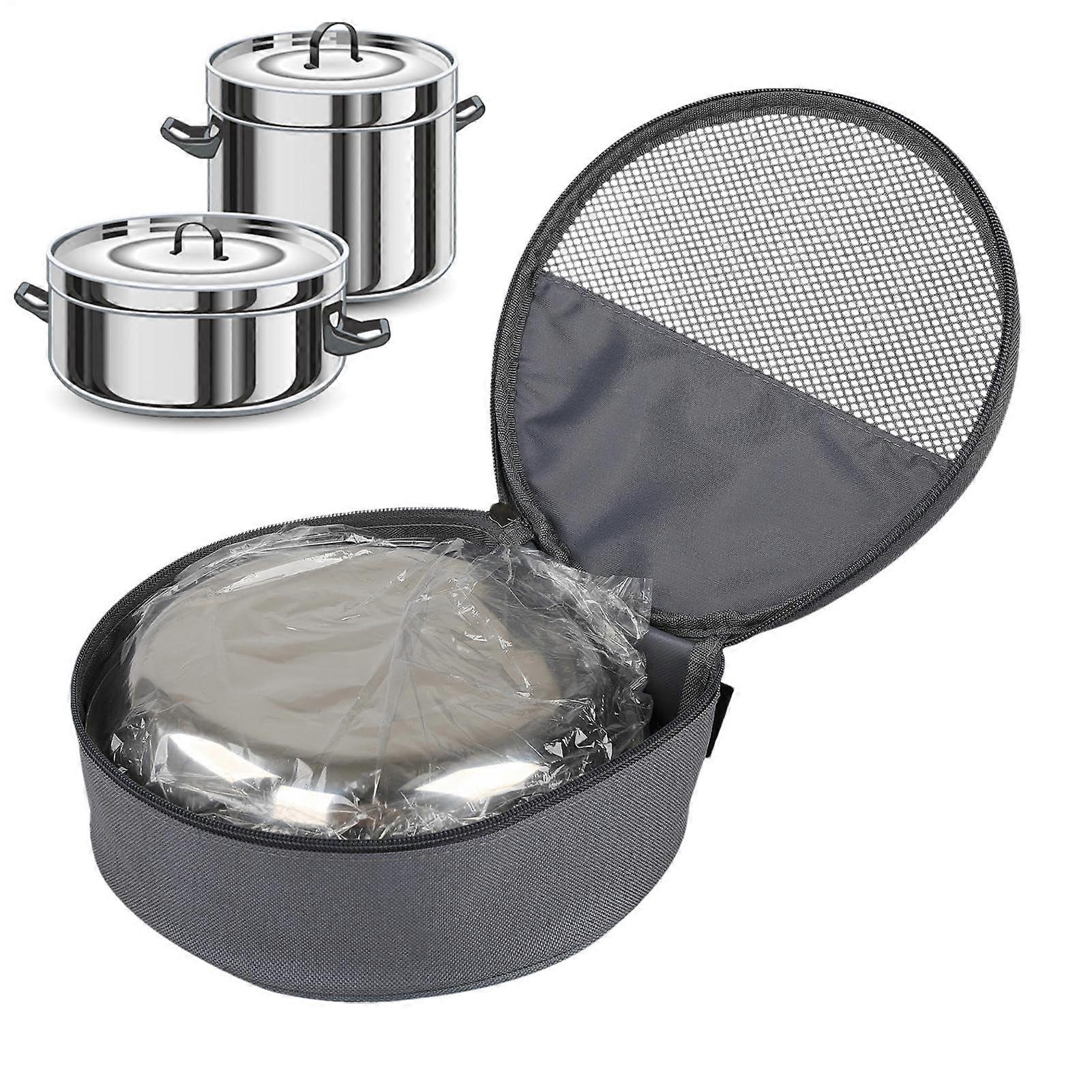 Storage Bag, Canvas Tableware Organizer, Portable Utensil Case With Handles, Outdoor Camping Picnics