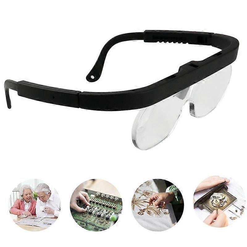 1.5/2.5/3.5X Eyeglass-style Magnifying Glass 11537A