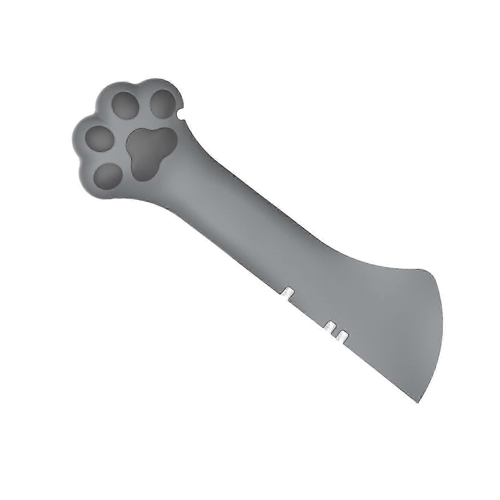 Curved Spoon Head Pet Can Opener for Cats, Lightweight Multifunctional Tool for Easy Pet Food Access in the UK