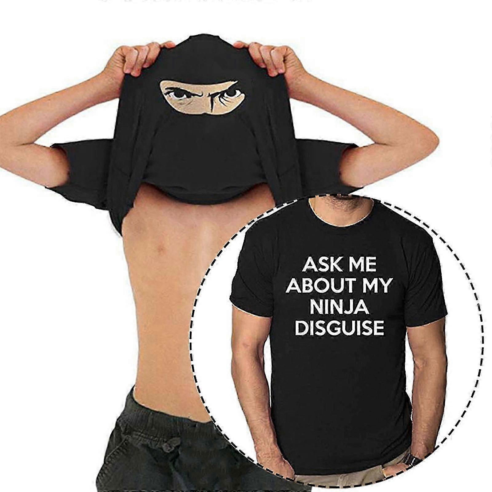 2023 Zeptejte se mě na můj ninja převlek tričko Karate bojová umění dospělí Tee Top