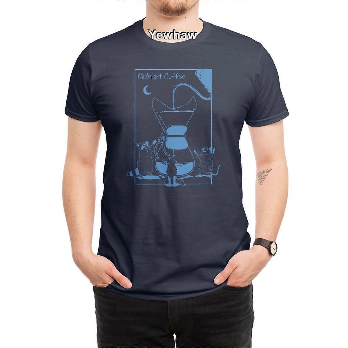 Μεσάνυχτα Καφές T-Shirt ζώα ρακούν αλεπού ποντίκι