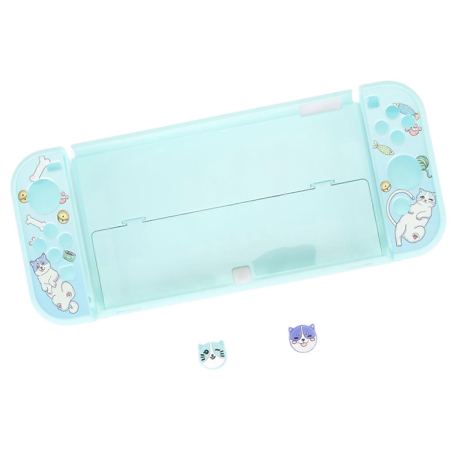 Game Console Protective Case Soft Full Protection Ergonomic Grip Smooth Touch Shell for Switch