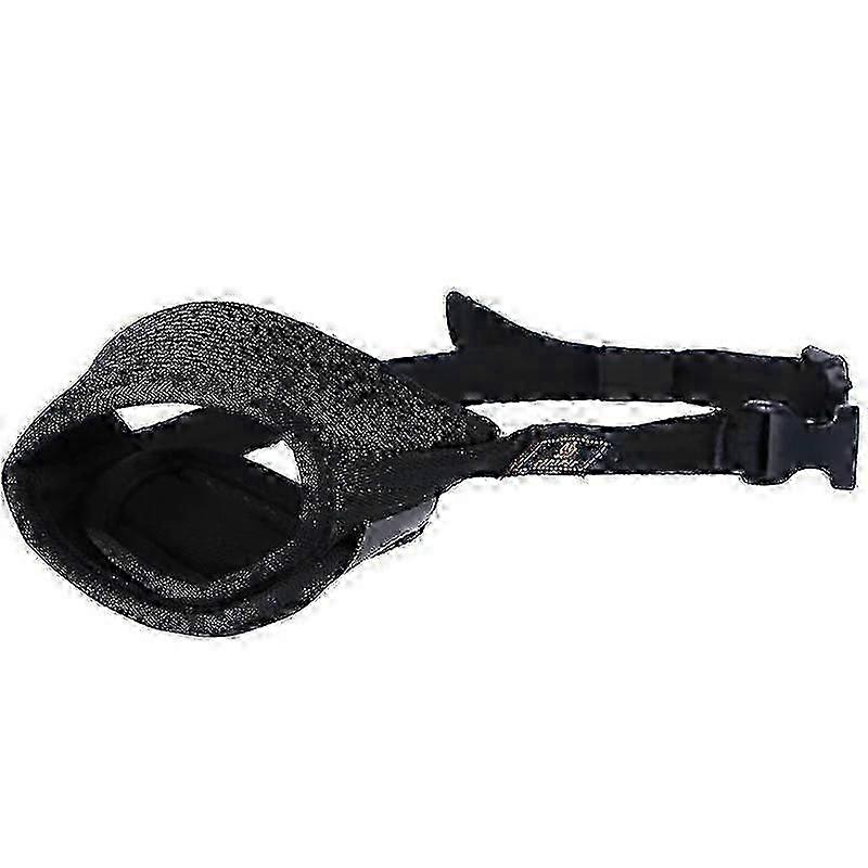 Dog Muzzle Anti Biting Barking and Chewing with Comfortable Mesh Adjustable Strap Suitable for Small Medium and Large Dogs