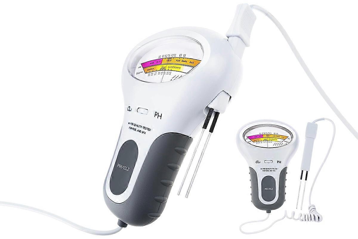 Water Quality Tester Swimming Pool Kit Digital PH Meter Chlorine