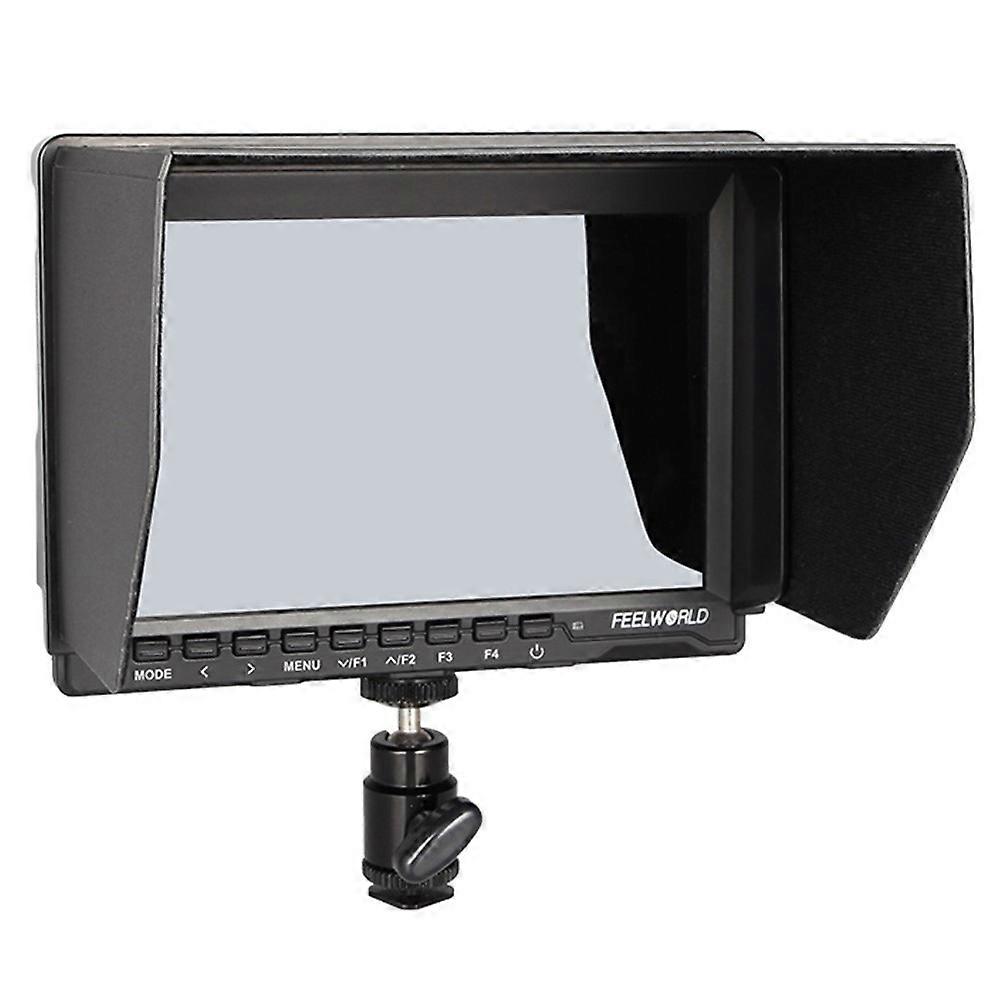 FEELWORLD FW759 7-Inch HD Photography Monitor 4K Display Screen External Monitor for DSLR / Mirrorless Cameras