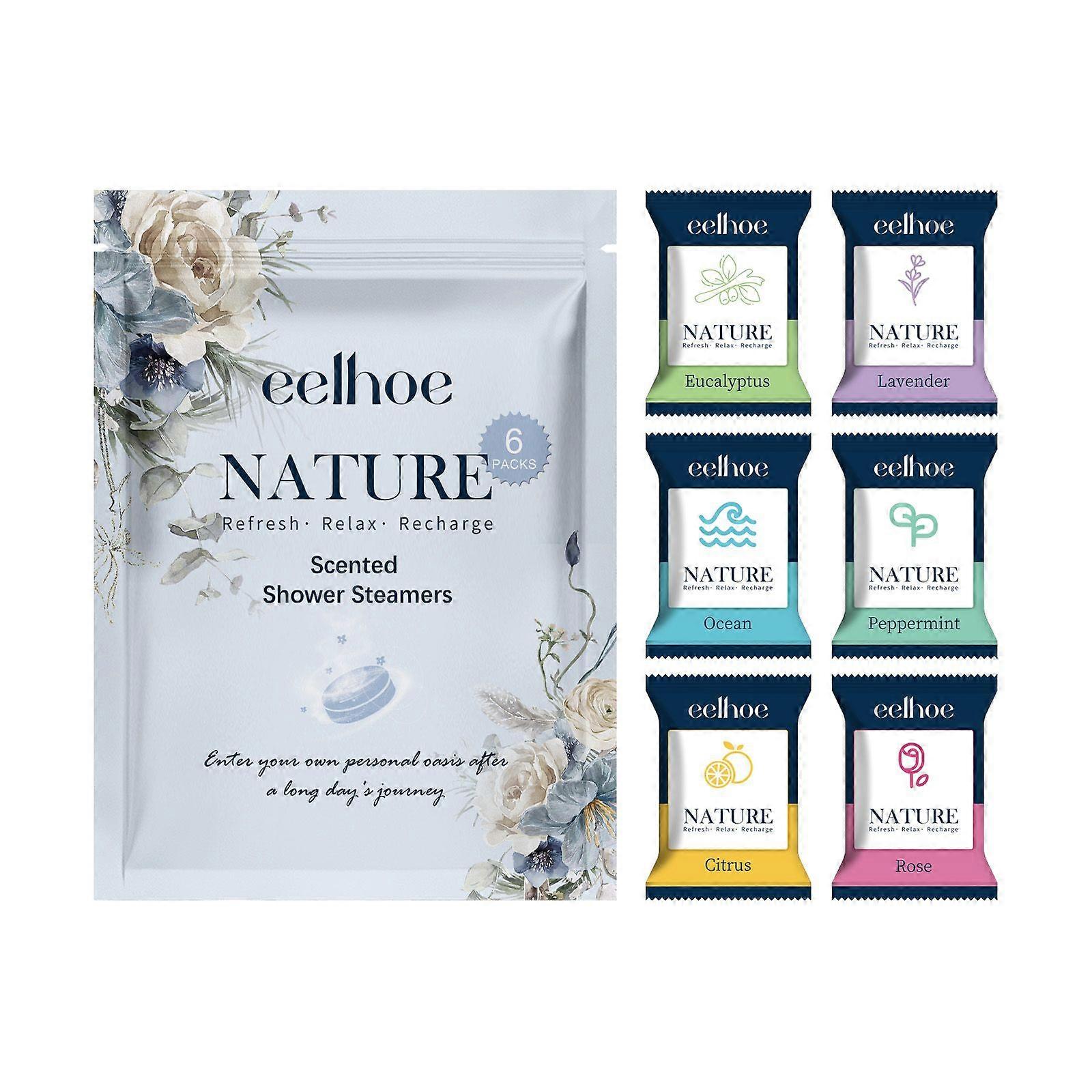 Eelhoe Shower Pads Deeply Cleanse And Moisturize The Skin, Providing Refreshing Moisture. Portable Aromatic Aromatherapy Bath Cleansing Pads