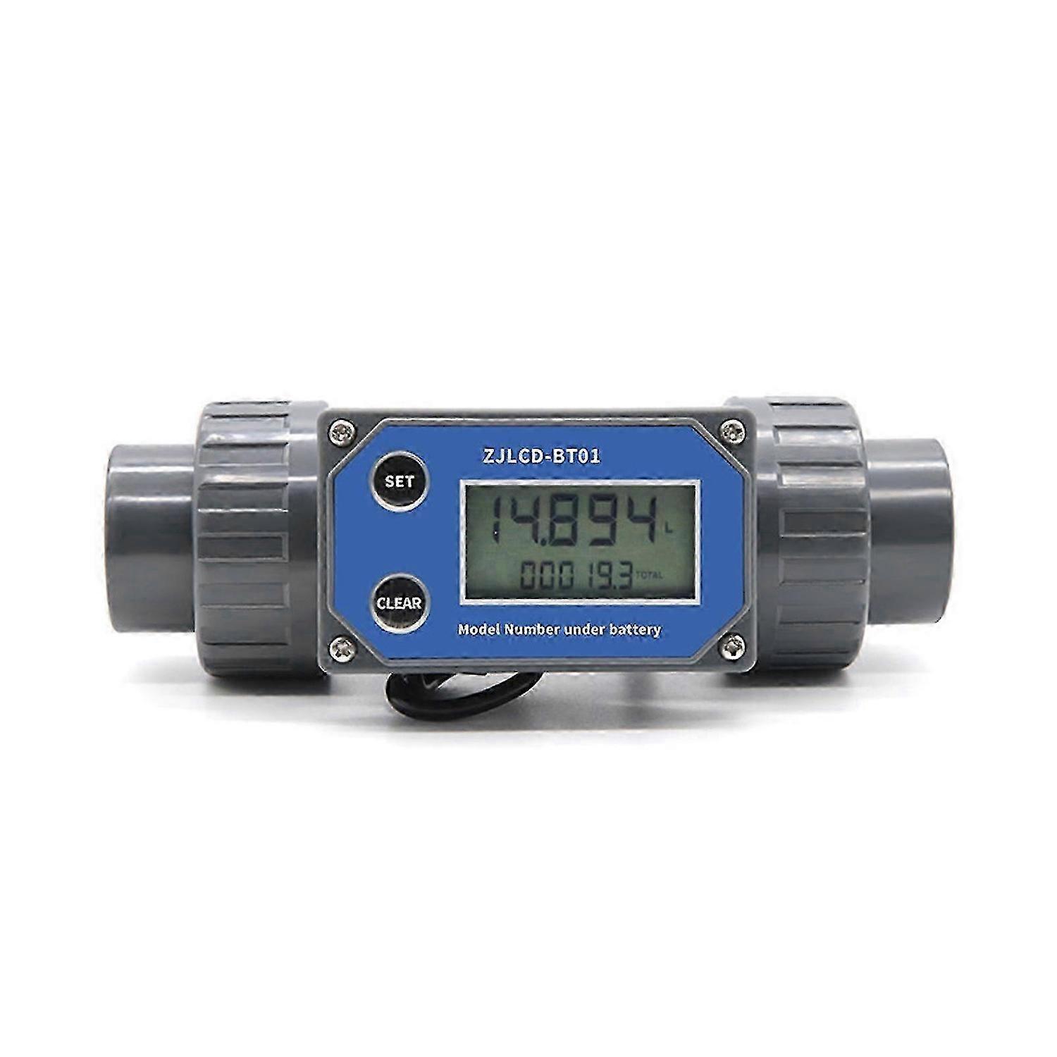 1"/1.2"/1.5"/2"/2.5"/3"Electronic LCD Turbine Flow Meter Digital Flowmeter GaukE js