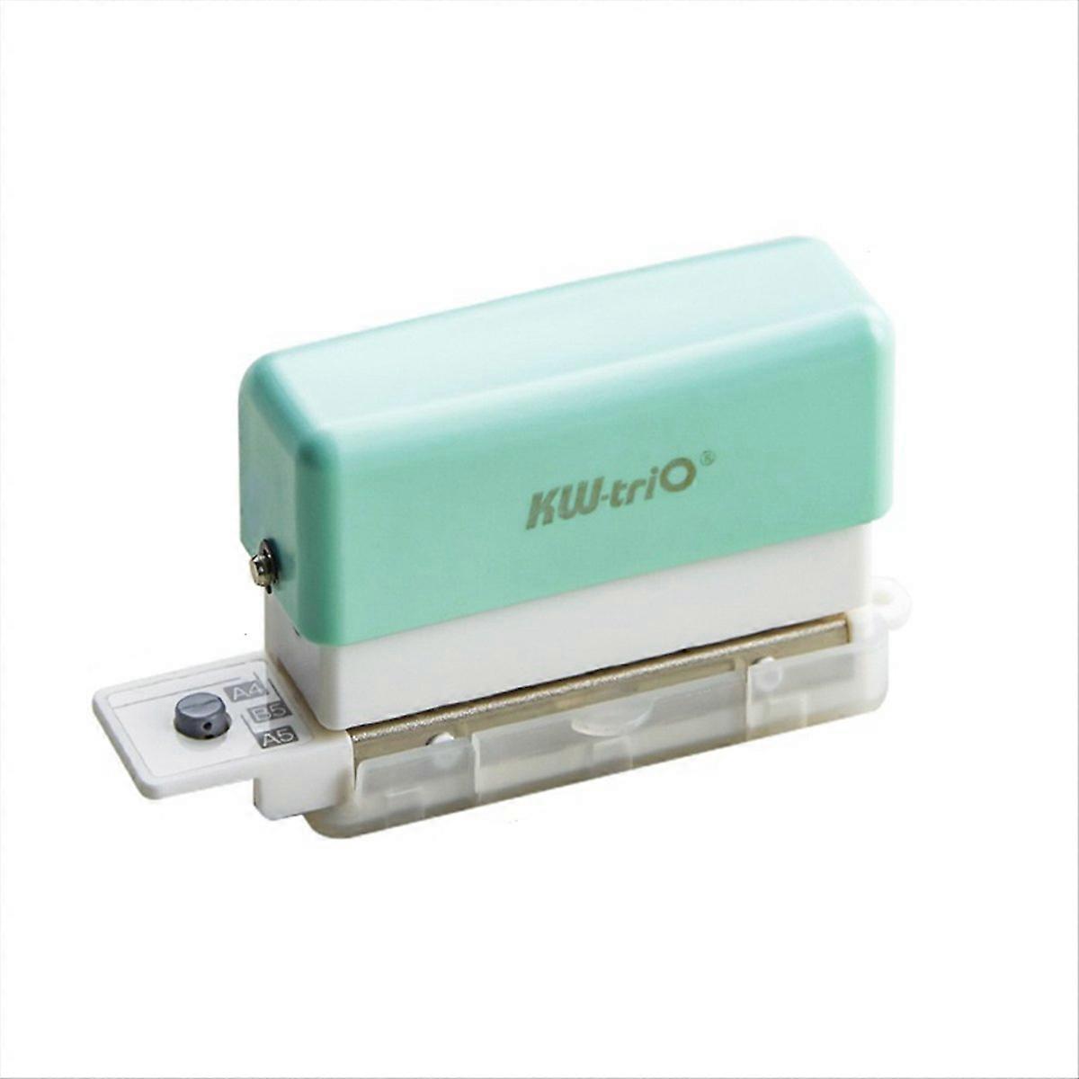 KW-TRIO Mini Binding Machine, 6 Hole Manual Binding Machine,Cinch Book Binding Machine for A4 30 Hol