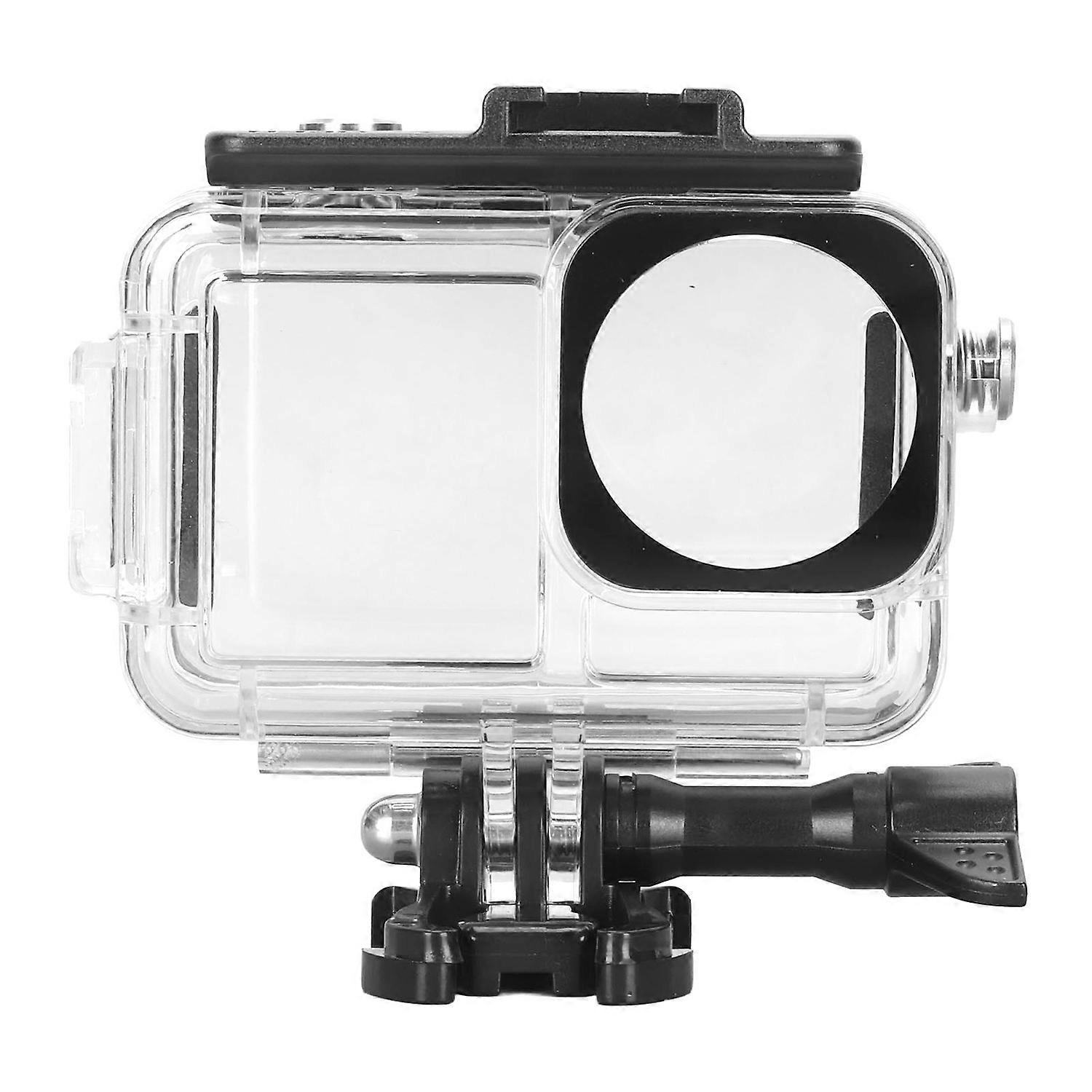 Action Camera Water Resistant Housing Case 40m/131ft Water Resistant Protective Diving Shell with Br