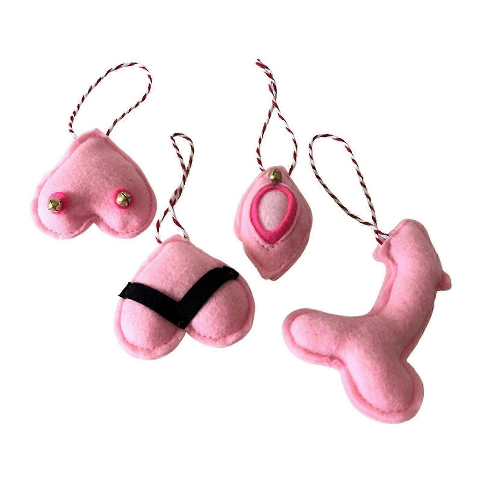 Funny 3D Christmas balls for tree decoration and festive styling