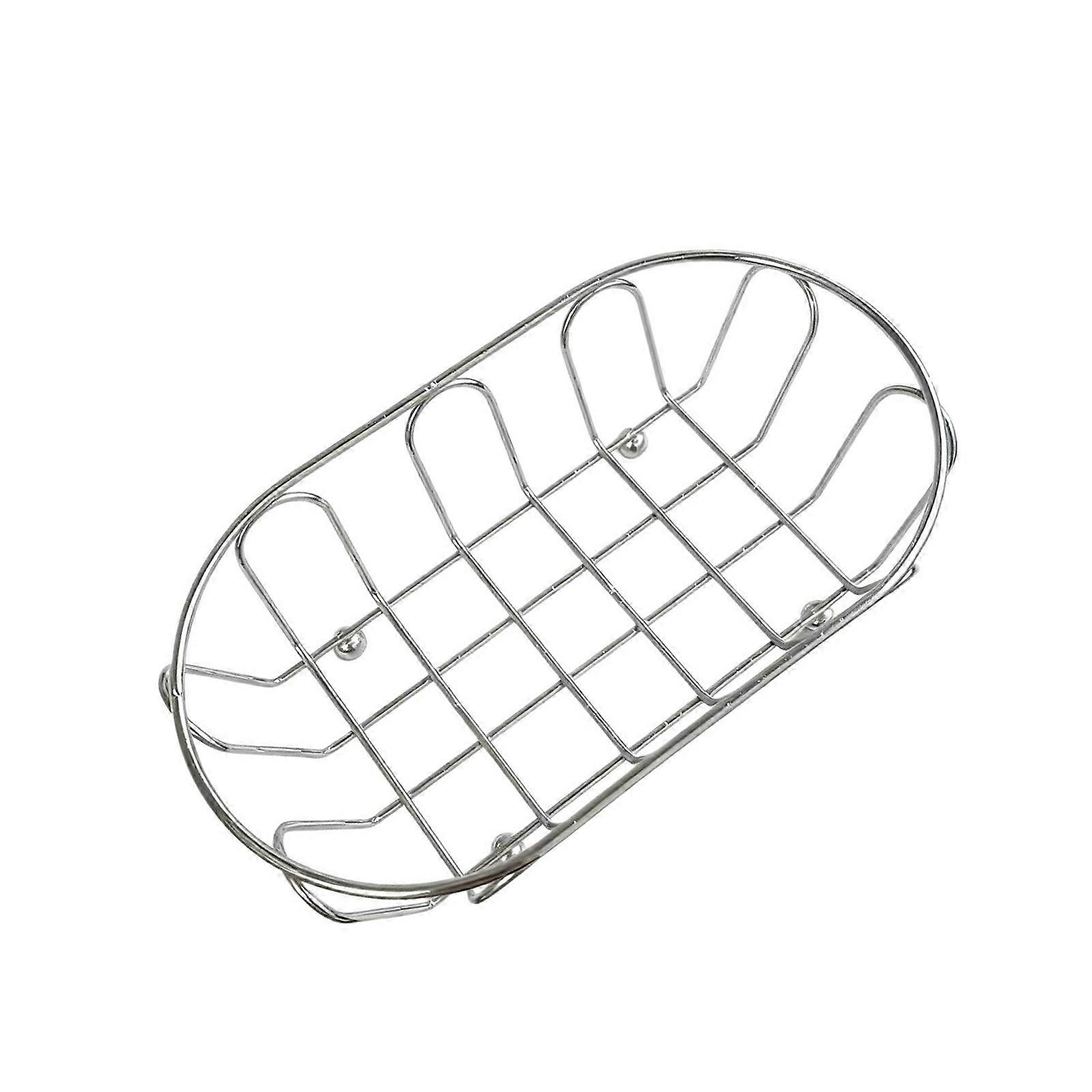 Space Saving Wrought Iron Wire Storage Container For Desk Drawer Organization And Fruit Vegetable Display Multicolor