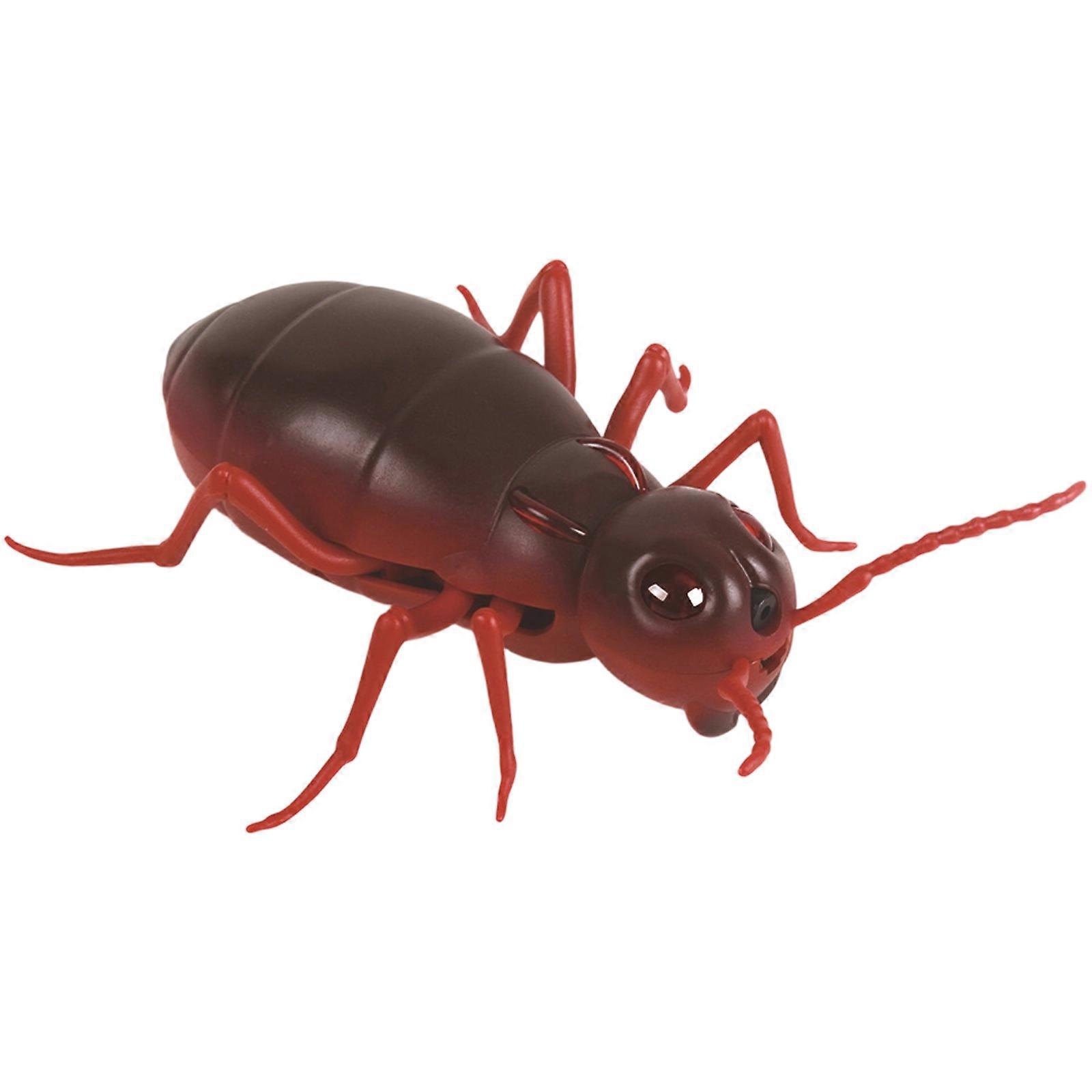 Electric Insect Pet Hunting Toy With Bionics Crawling Action Obstacle Detection Sensors Quiet Operations for Dog Cats Fun Multicolor