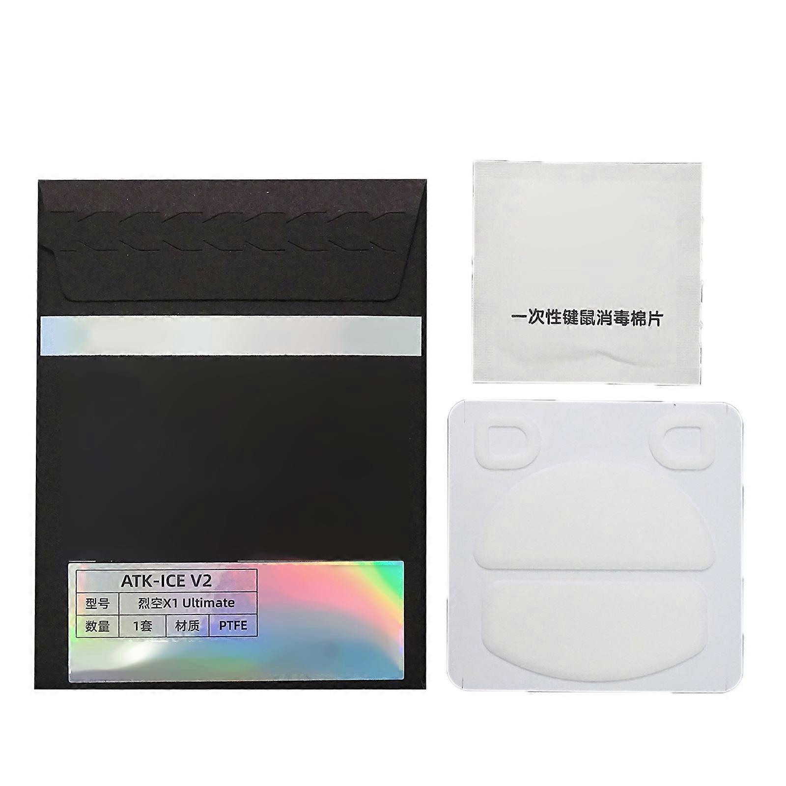 Round Curveds Edges Mouse Feet Mouse Skates Pad for ATK X1 Mouse PTFE Feet Multicolor