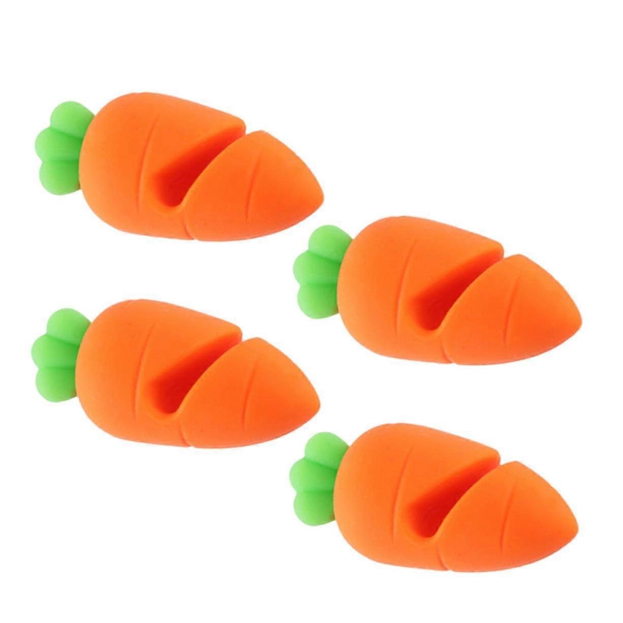 4pcs Silicone Pot Lid Lifter Clips Heat Resistant Steam Releaser for Soup Cooking Overflow Prevention