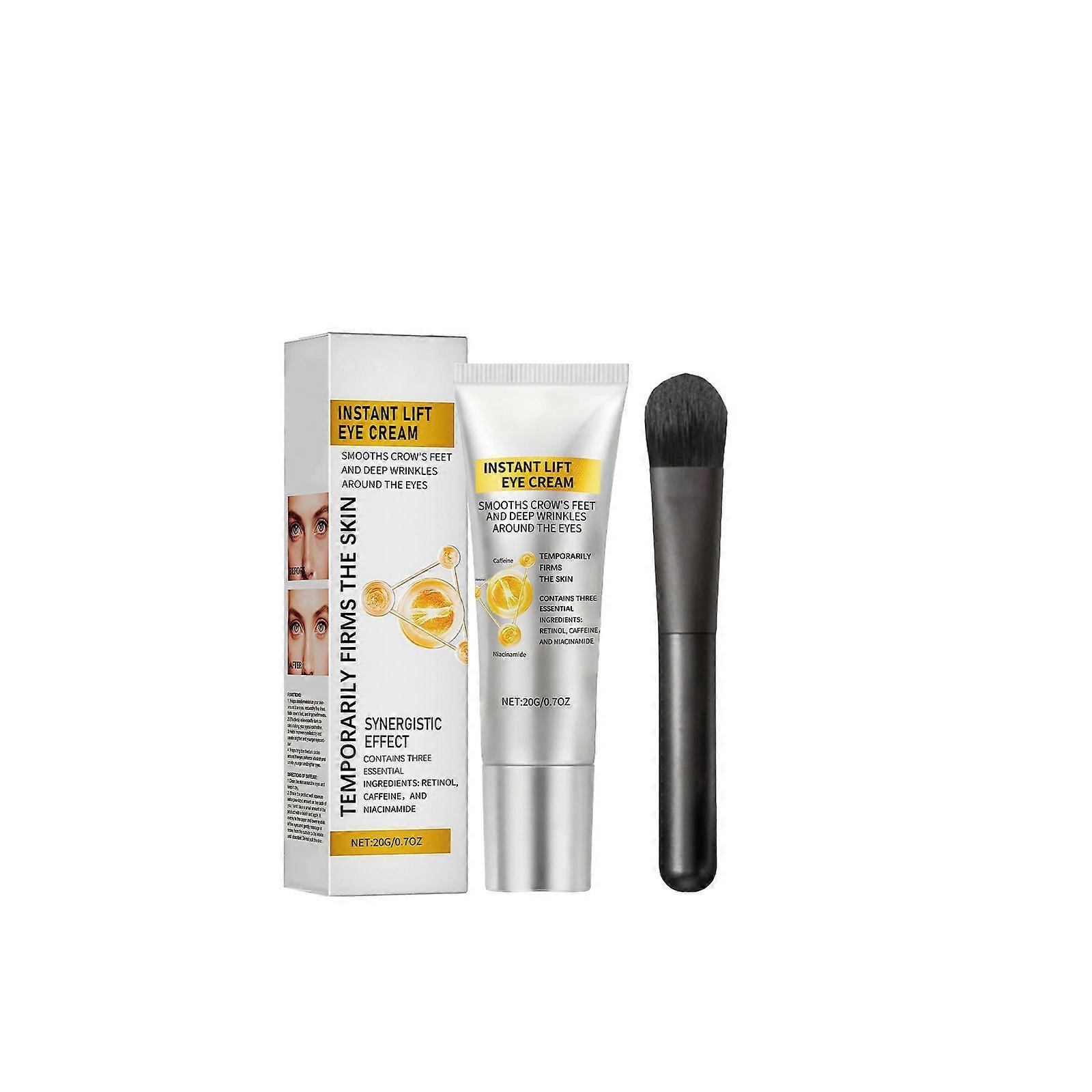 Temporary Eye Tightener, Perfection Primer Tightener, Instant No-Filter Firming Primer with Brush, Easy-Wear Formula, Ultimate Lift & Smooth Finish, f