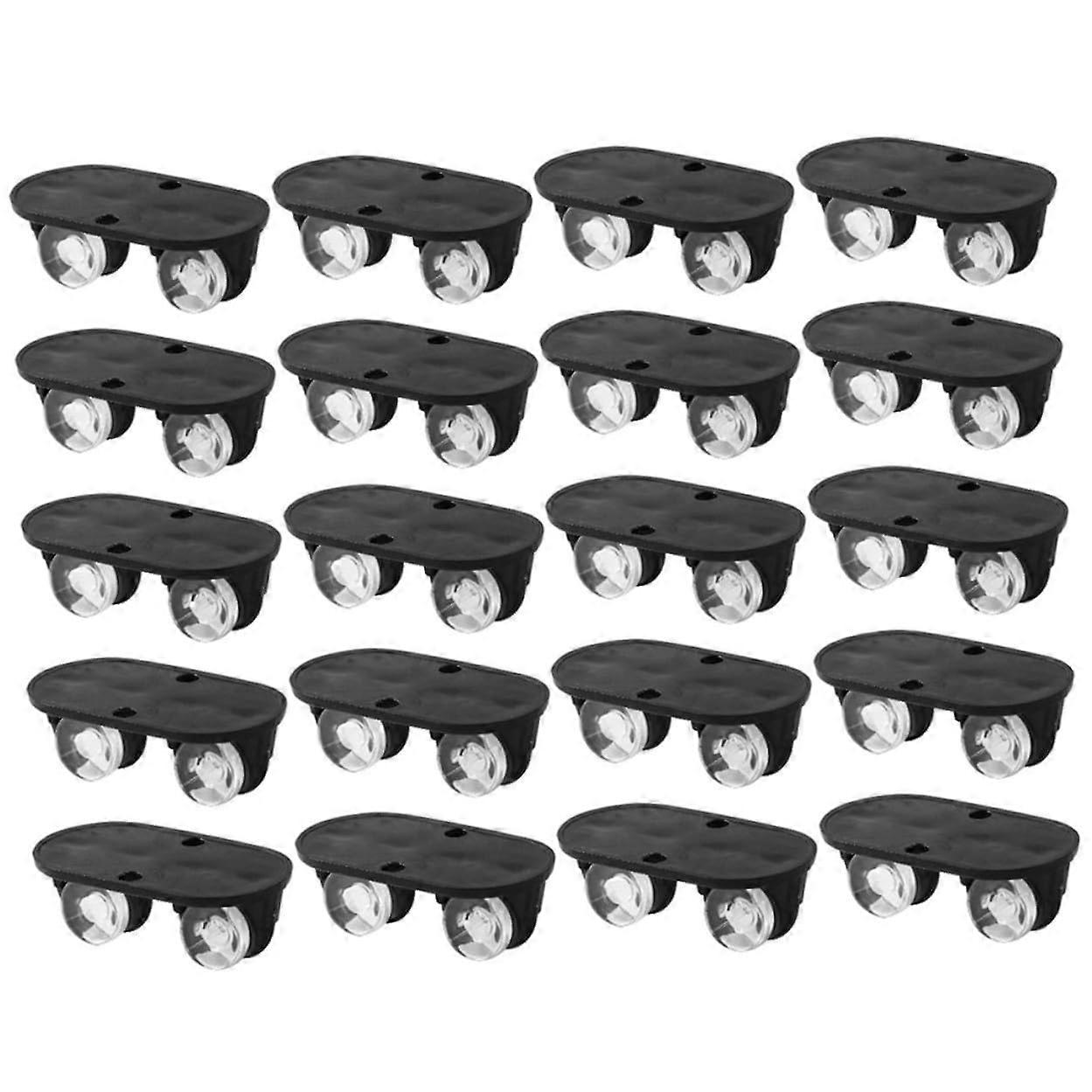 20pcs Self Adhesive Caster Wheels for Storage Boxes and Bins Easy Install Furniture Movers