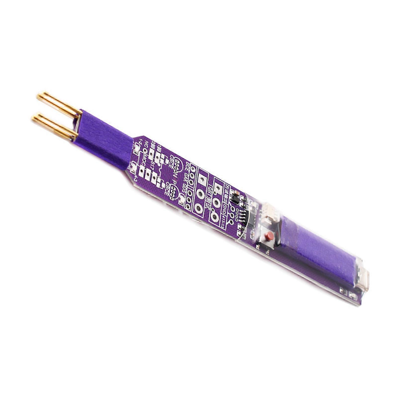 Multifunctional Optical Coupler Tester For Transistors MOS IGBT Power Tubes Thyristors With LCD Display Repair Tool  Purple.
