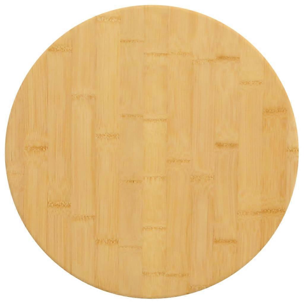 Table top Ø40x4 cm bamboo