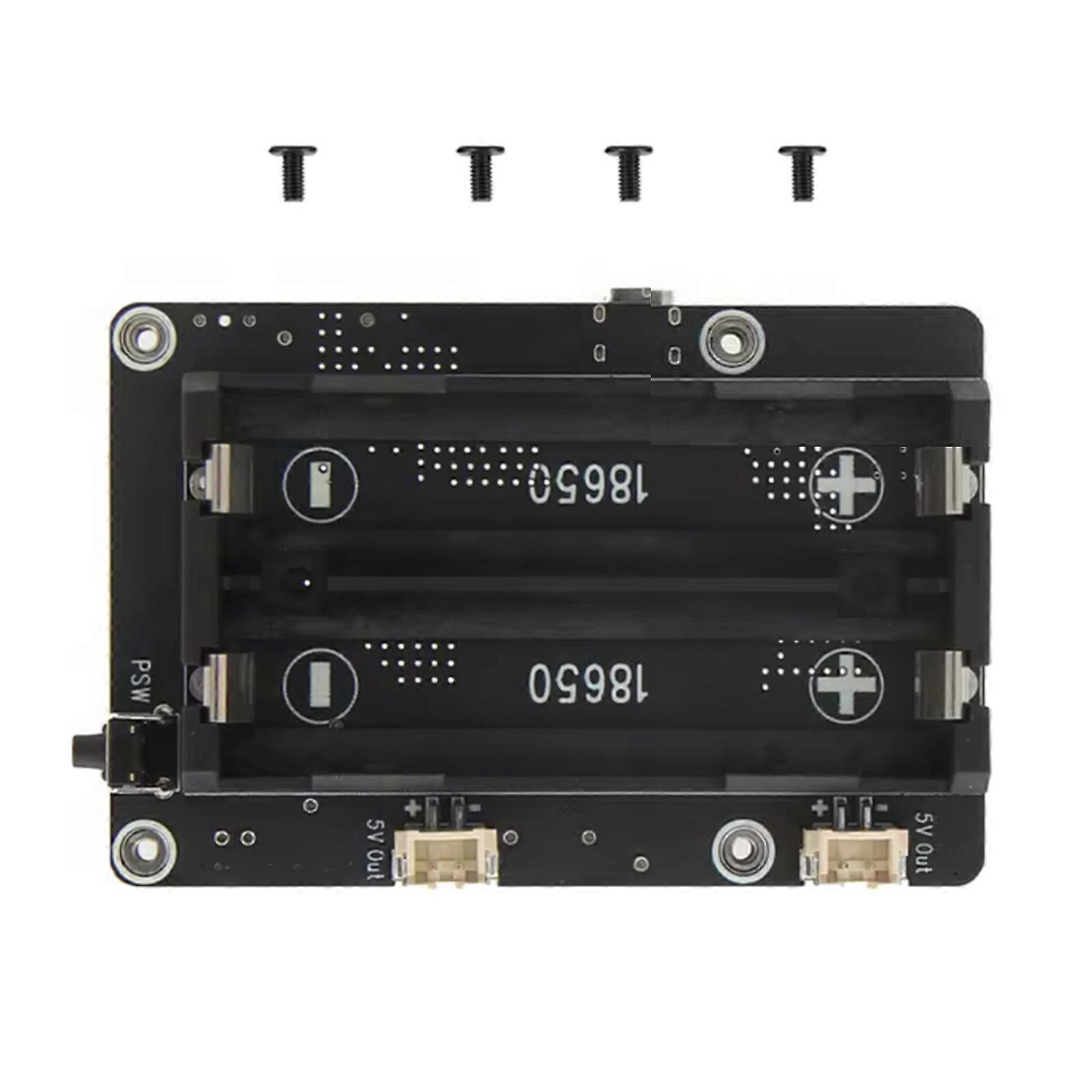 X1200 UPS Expansion Board Advanced Power Supply Board For RPi 5 With 5.1V Stable Output And USB C Multicolor