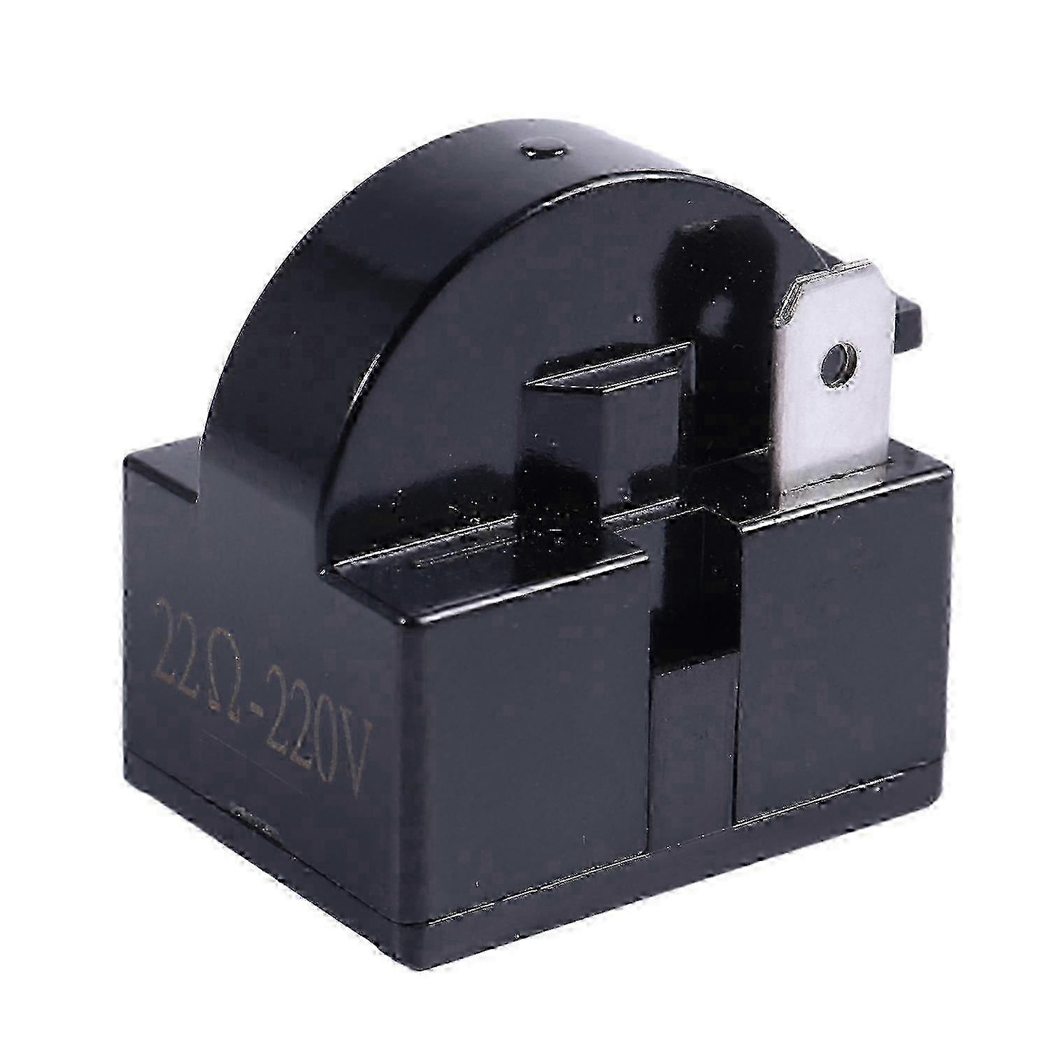 Plastic Case PTC Relay with 2 Pins, 22 Ohms for Refrigerator Use