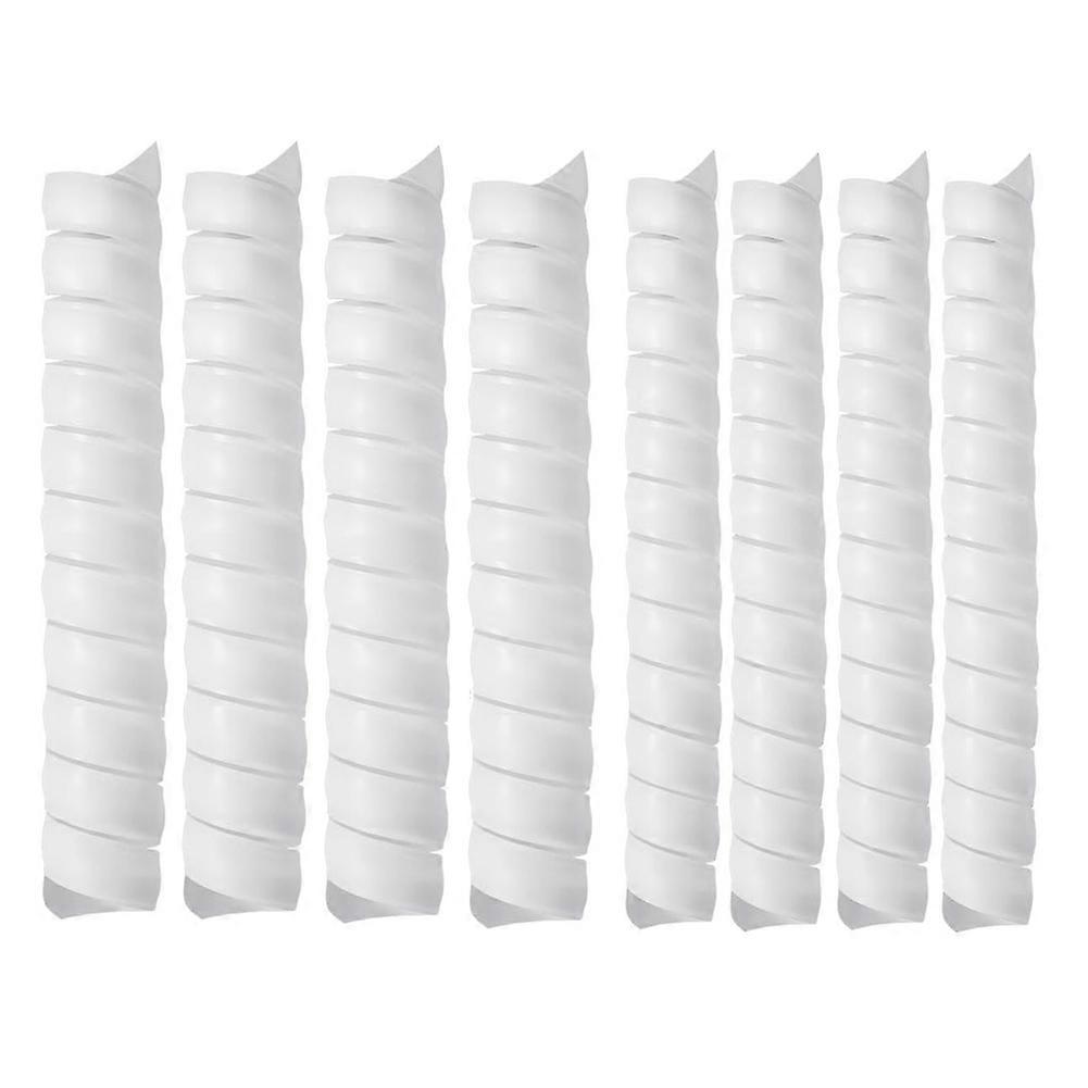 8PCS Tree Protectors 2 Size Plastic Spiral Tree Guard Tree Trunk Protector Wrap Tree Bark Protector