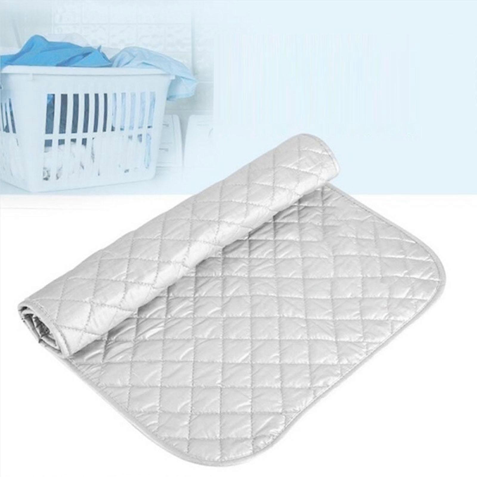 Ironing Blanket Anti Slip Countertop Portable for Table Top Gray Ironing Mat