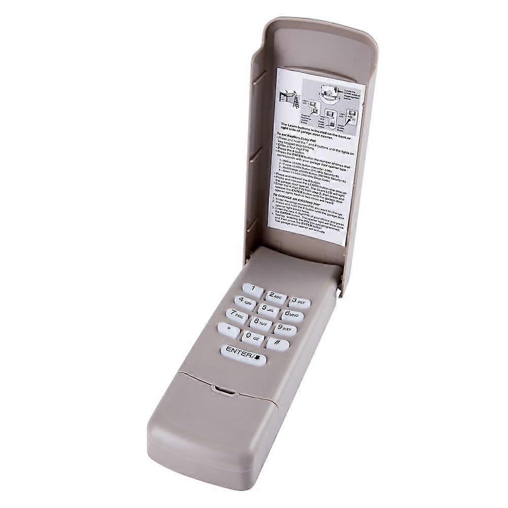 Universal Garage Door Opener Keypad Compatible with Liftmaster, Replaces 877LM 877MAX 878MAX 376LM 377LM 977LM, Security+2.0