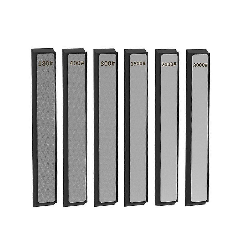 6 PCS Diamond Knife Sharpening Stones Set, Plates Kit