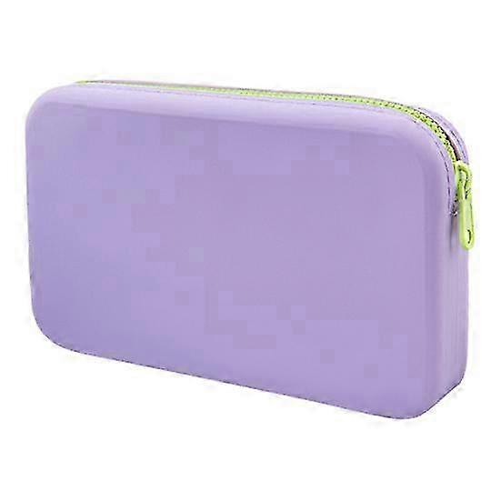 Portable Makeup Case with Smooth Zipper and Large Capacity Organization