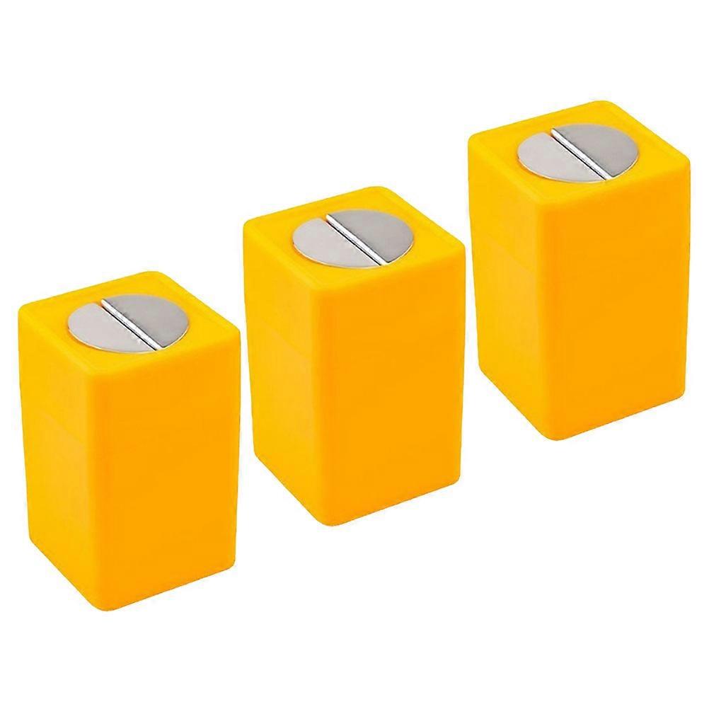 Disposal Containers Waste Storage Case Used Rusty Rectangular Shape 6.80X4.30X4.30CM Storing 3Pack