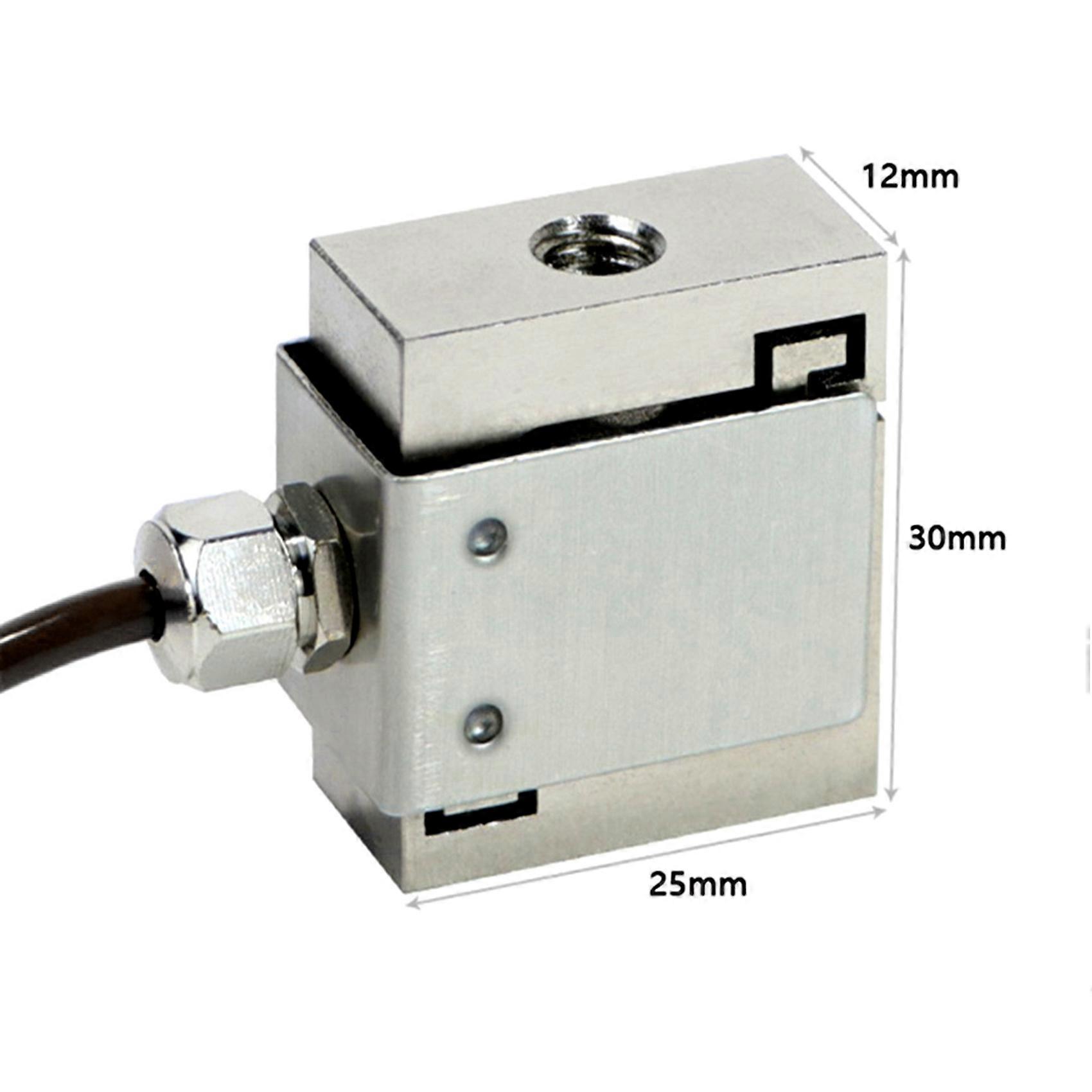 Load Cell Sensor Mini S Type for Test Tension Compression Force Weight, with Cable for Small Space 10KG