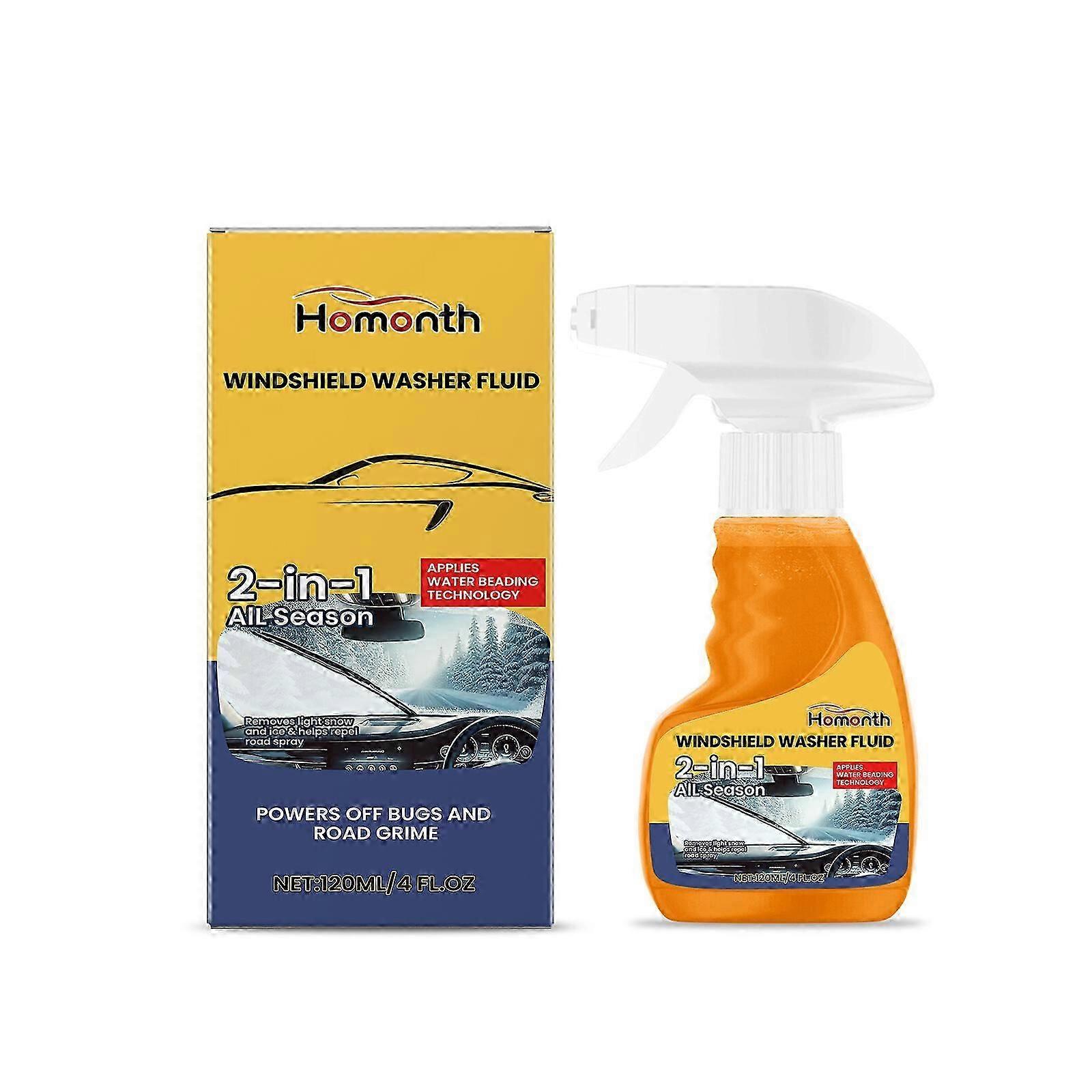 120ml Windshield Cleaner - Effective Car Glass Decontamination & Rain-Proof Cleaner