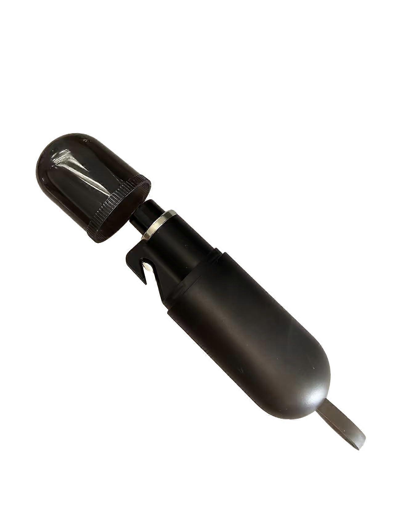 Car Emergency Escape Tool with SpringLoaded Window Breaker and Hidden Seatbelt Cutter for Auto Rescue