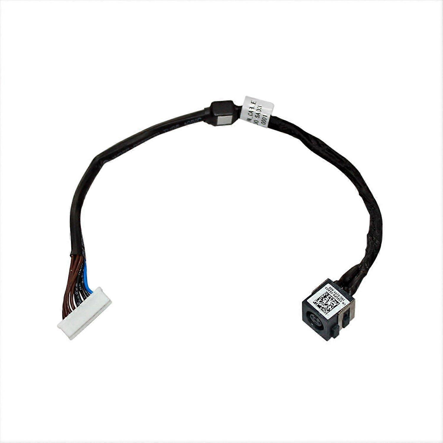 New AC DC Power Jack Plug Socket Cable Harness for compatible with Dell Precision M4800 M4700 M6800