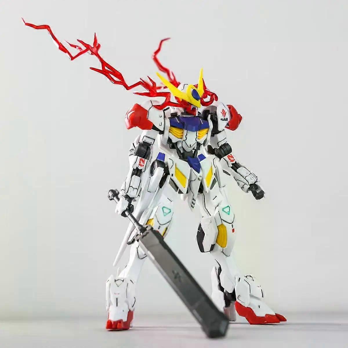Barbatos Lupus ASW-G-08 Assembly Model Kit 1/144 Apls Hg Action Figure With Water Sticker Blood Bar Mecha Toy Collection Gifts