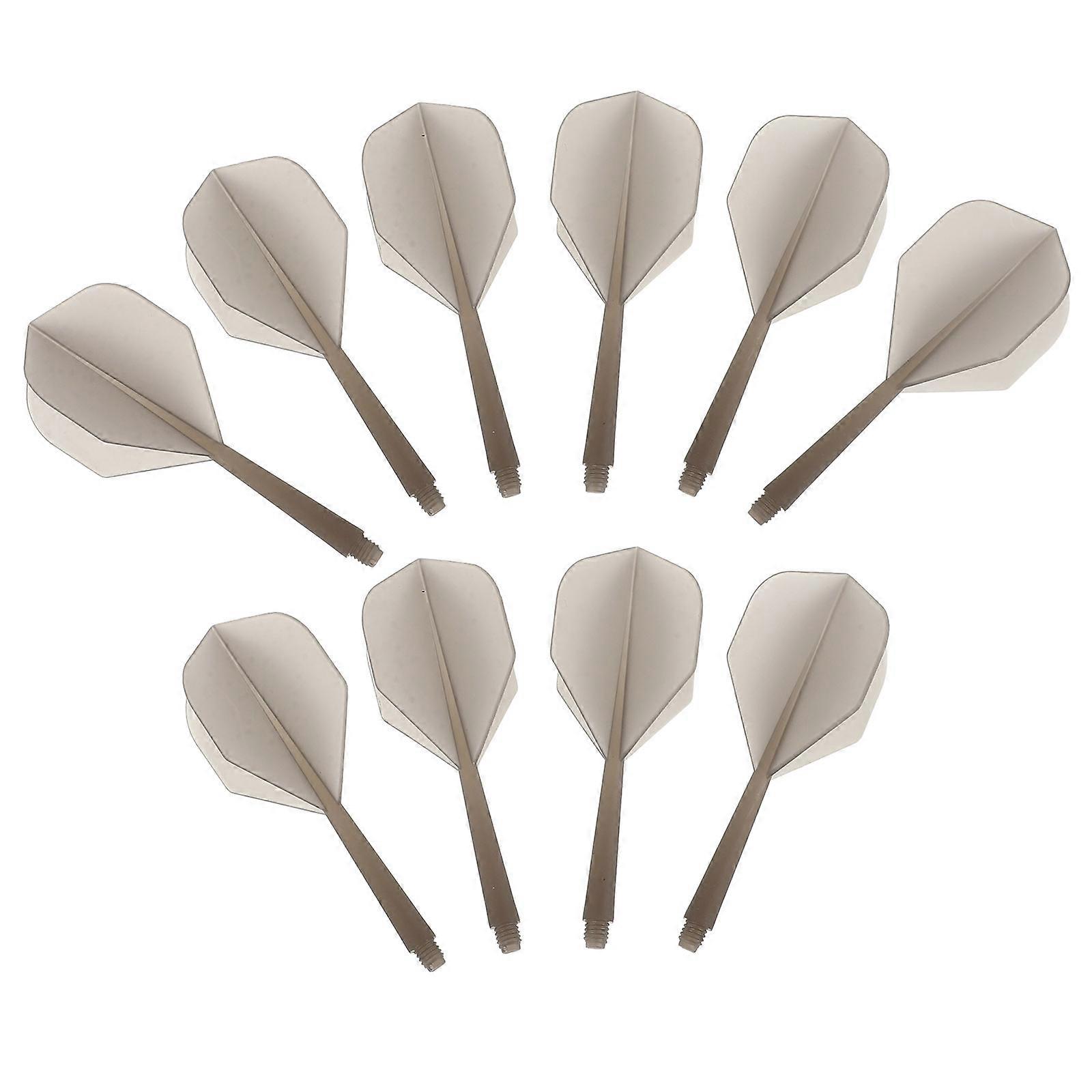 Smooth Flying Dart Supplies for Portable Dart Shafts with Easy Replacement 10Pcs
