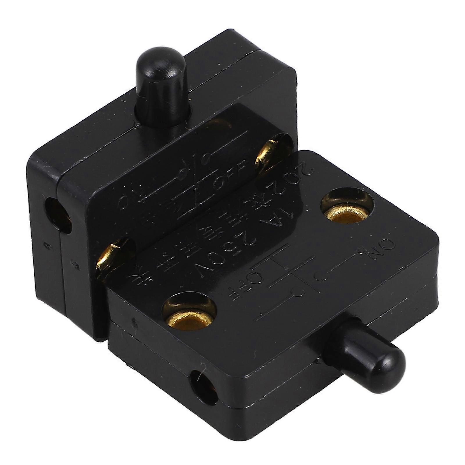 2pcs Wardrobe Light Switch Automatic Cabinet Door Lights Normally Closed Touch Switch with Auto Reset Function