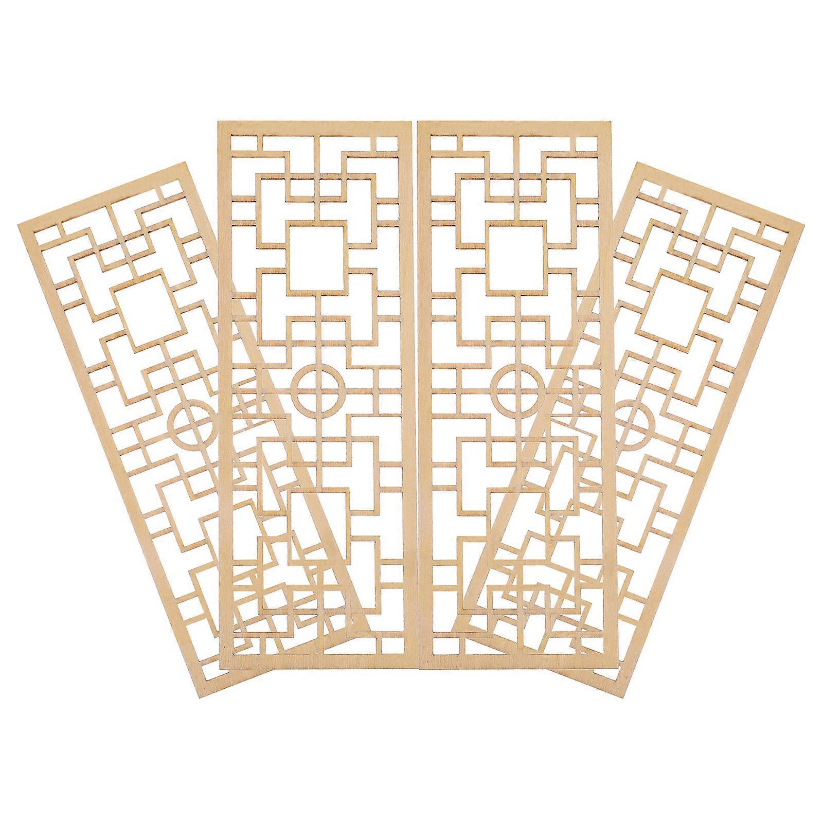 Mini Screen Model Decorative Miniature Screen for Kids 4Pcs Set