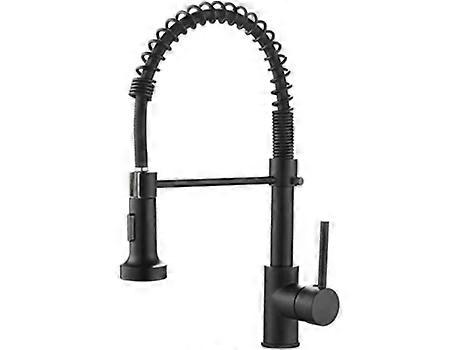 Kitchen Faucet 2 Function Retractable Sprayer Chrome Plated G1/2 Foldable With Pause Flow Function