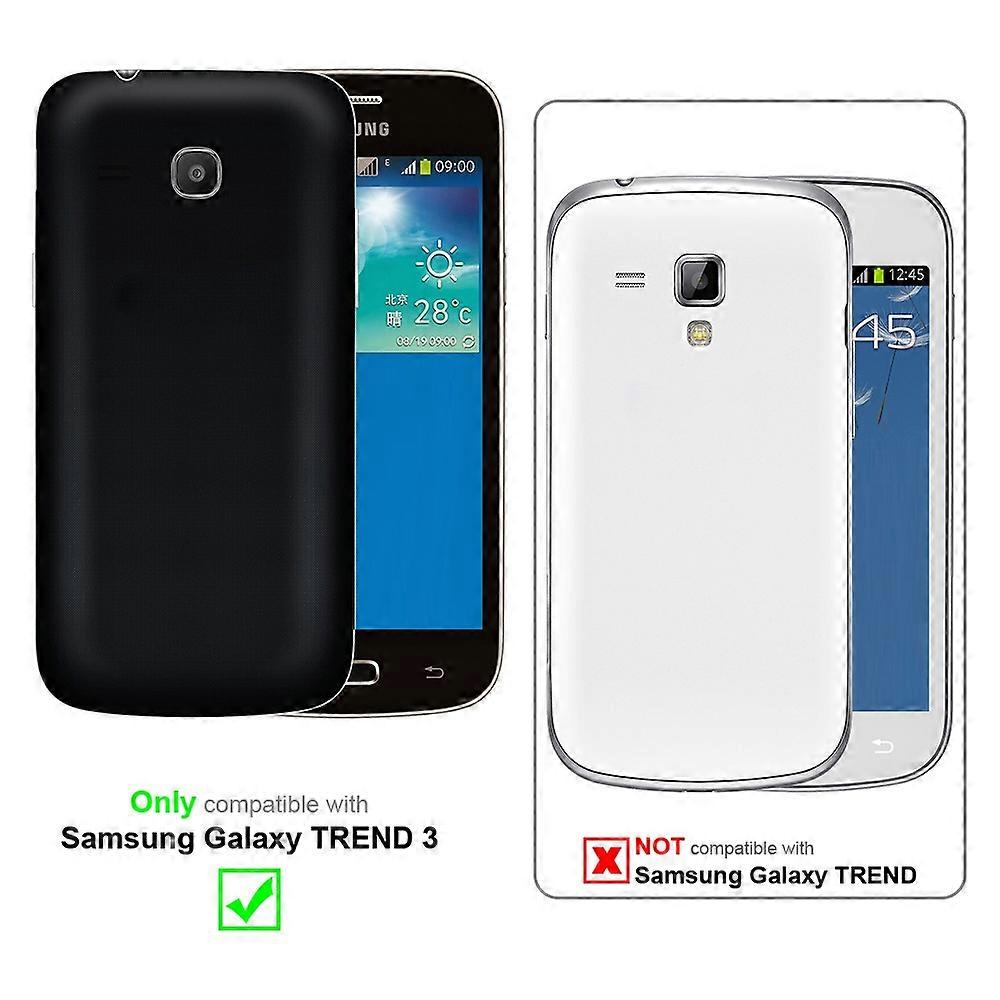 Samsung Galaxy TREND 3 Case - Protective Case with Card Slots and Stand Function