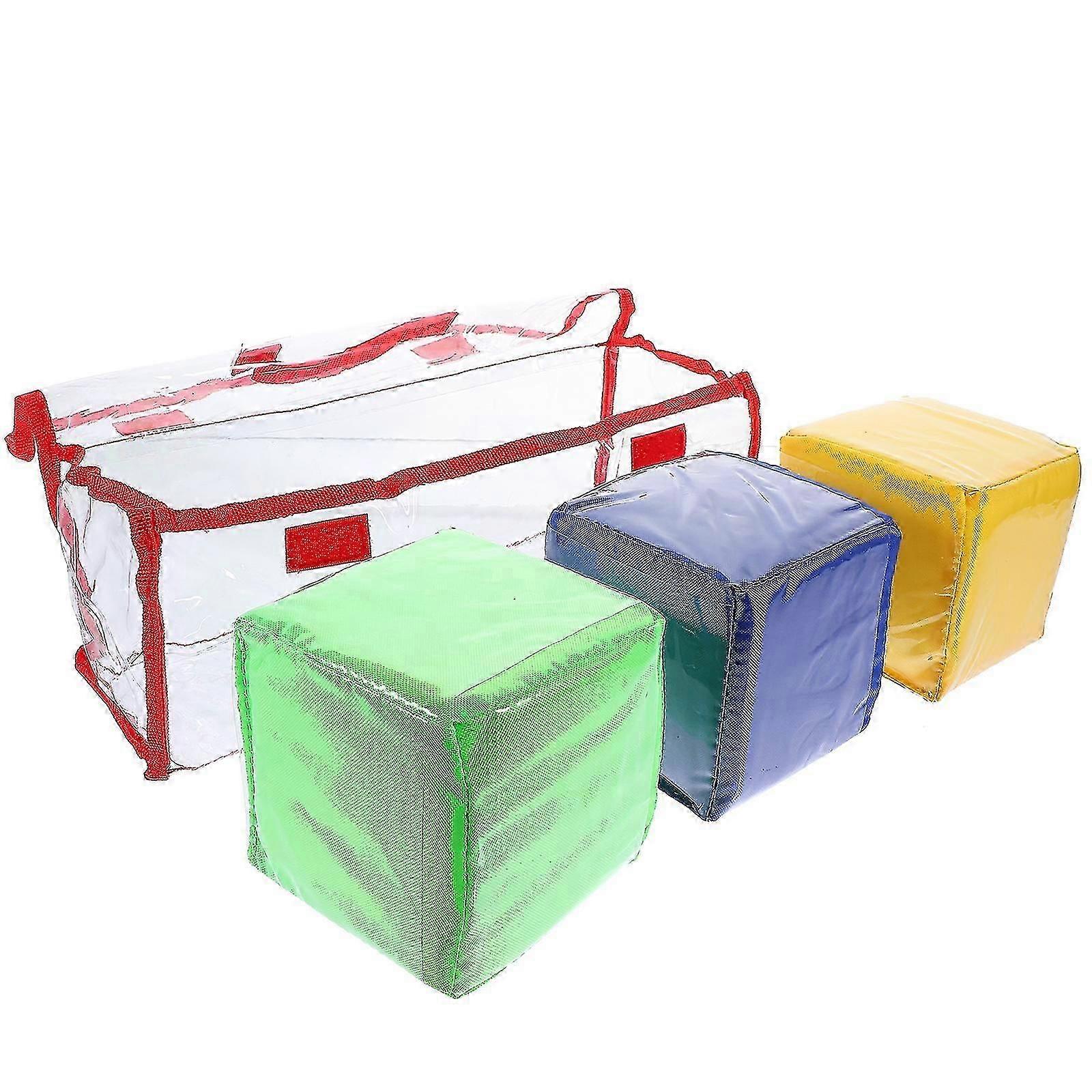 3pcs Dice With Pockets For Classroom Education Cube Dice Playing Game Dice-FCY