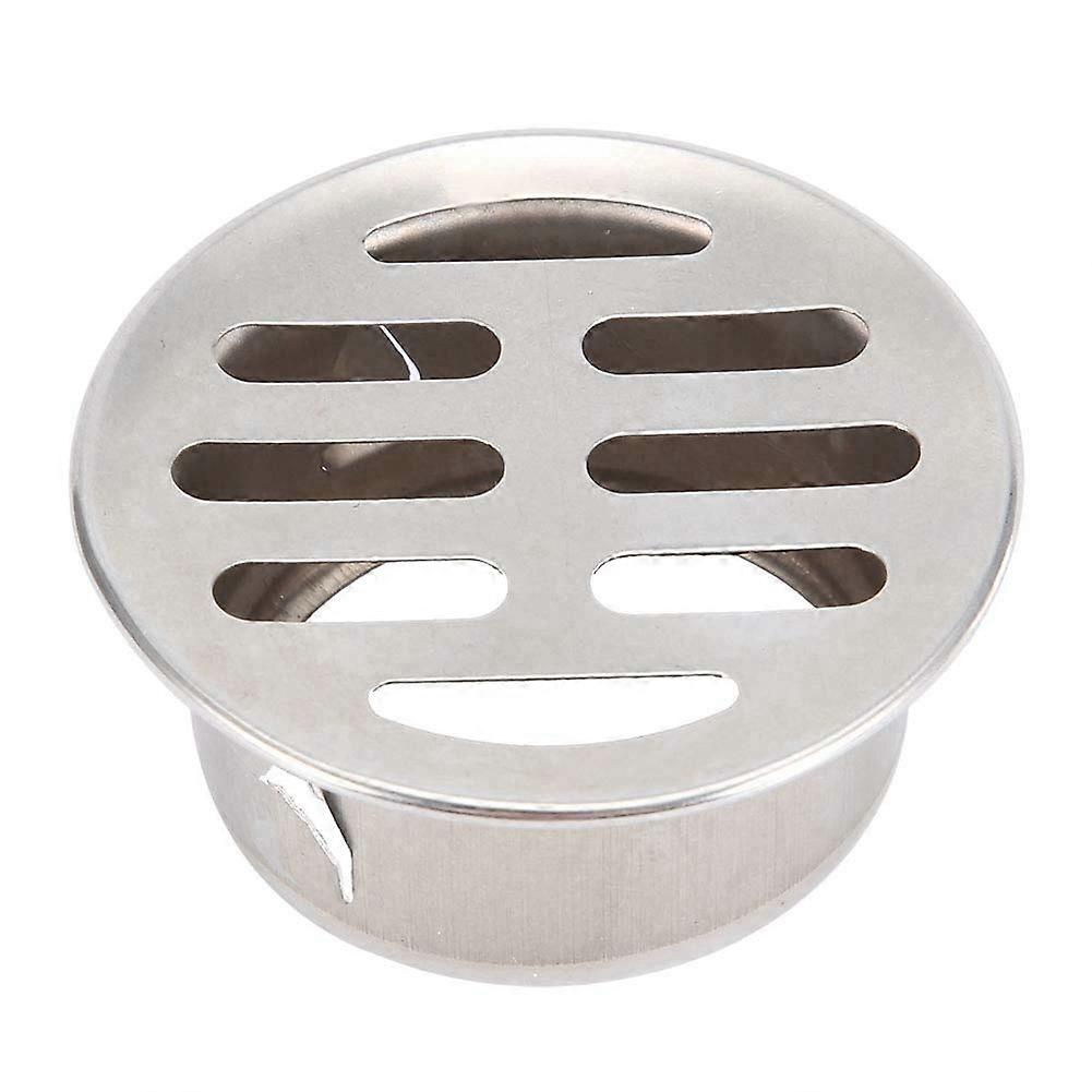 Stainless Steel Balcony Anti Blocking Floor Drain Removable Round Floor Drain Cover For Outdoor Yard Use 50m2 Coverage
